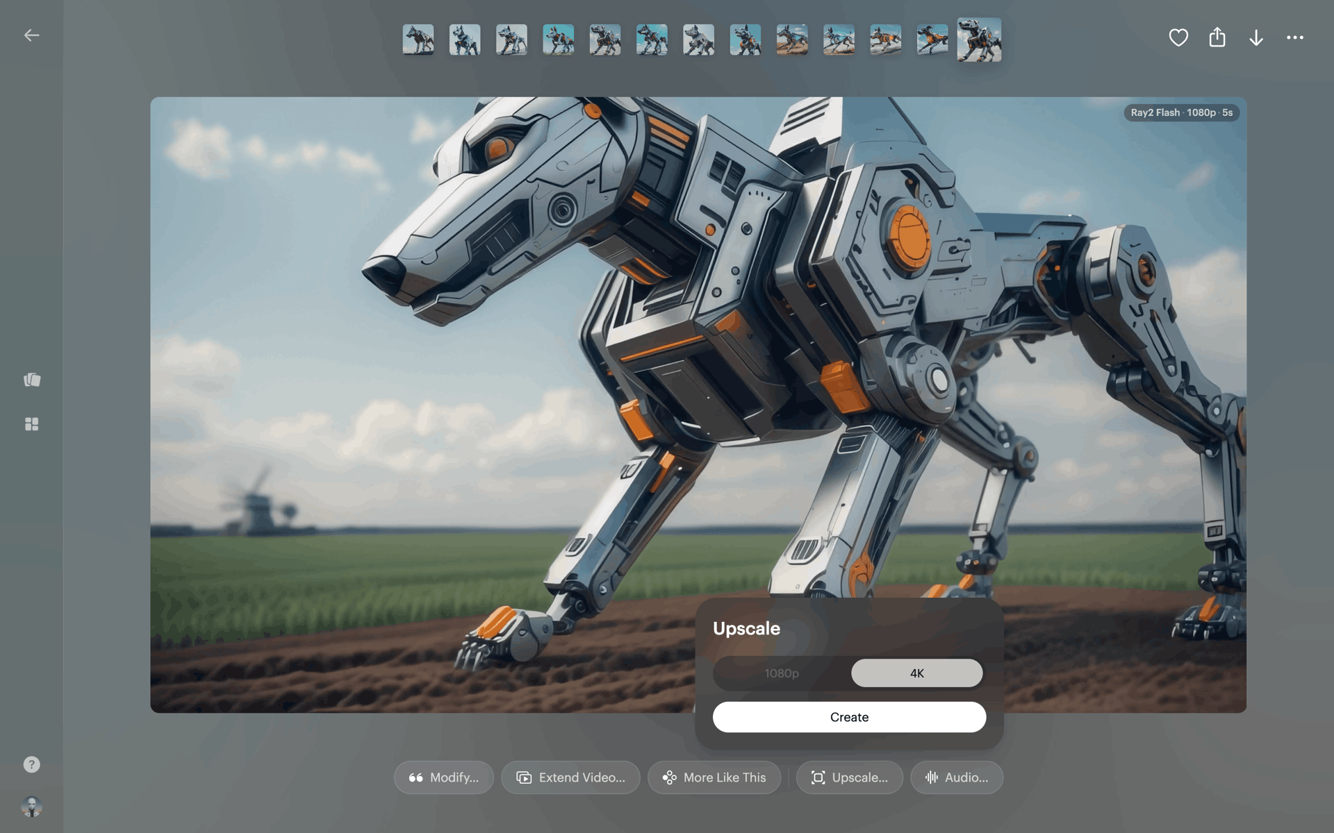 Luma AI Web Photo & Video interface screenshot 21