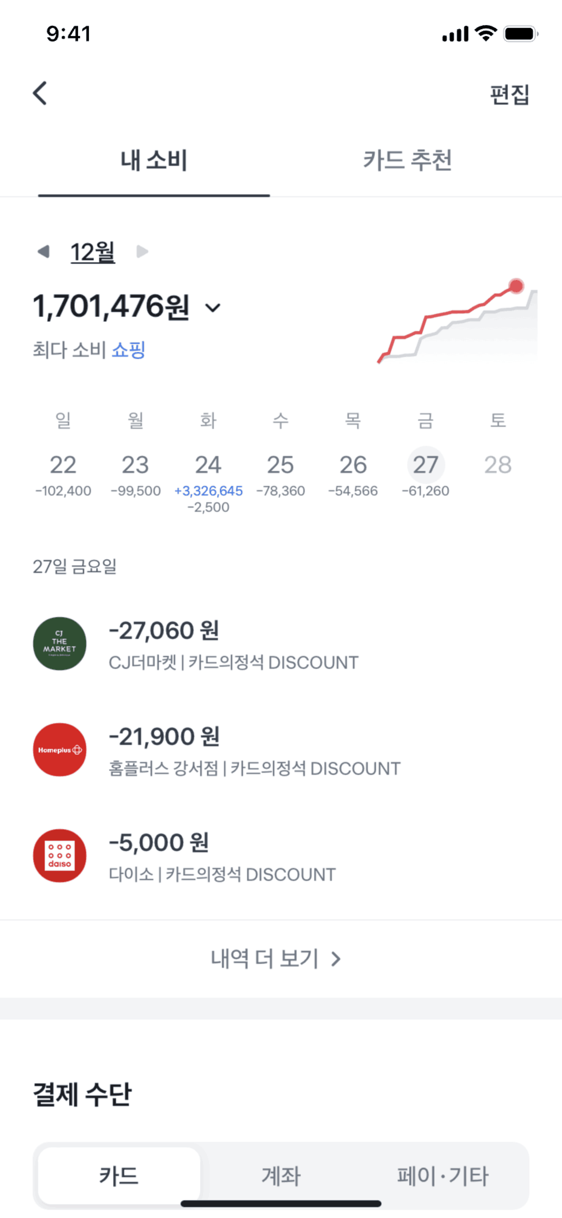 Toss iOS Finance interface screenshot 5