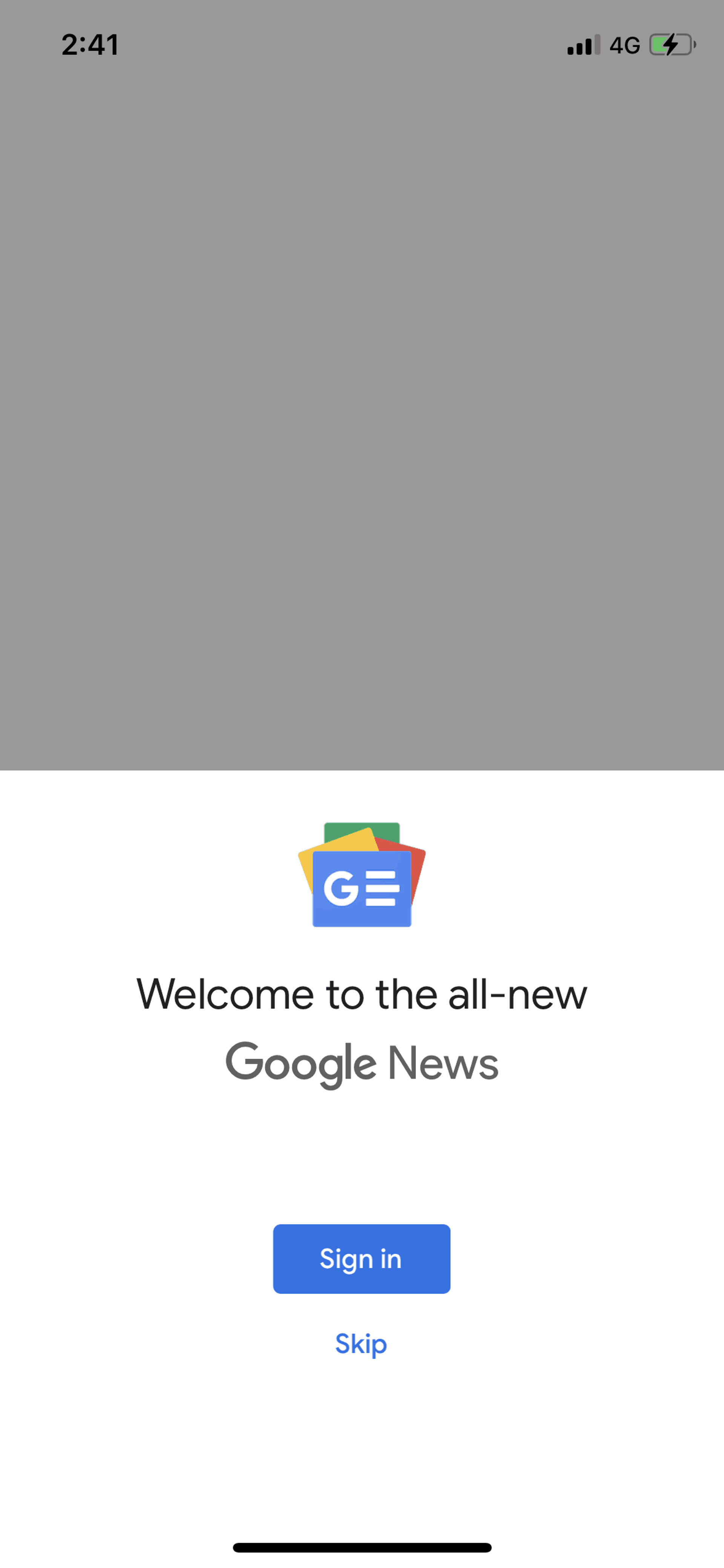 Google News iOS News interface screenshot 2