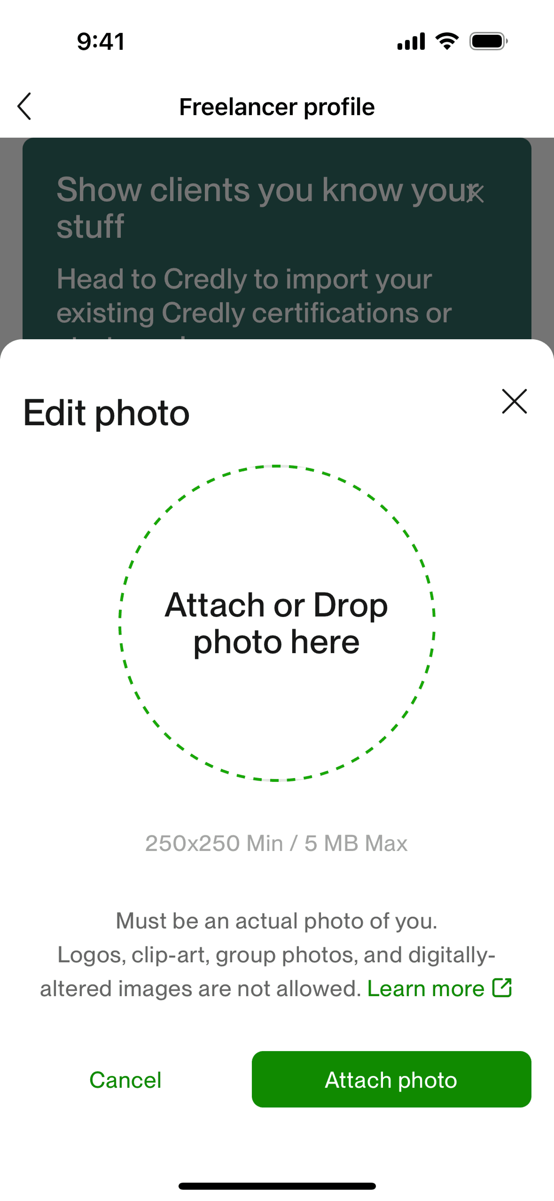 Upwork iOS Business interface screenshot 24