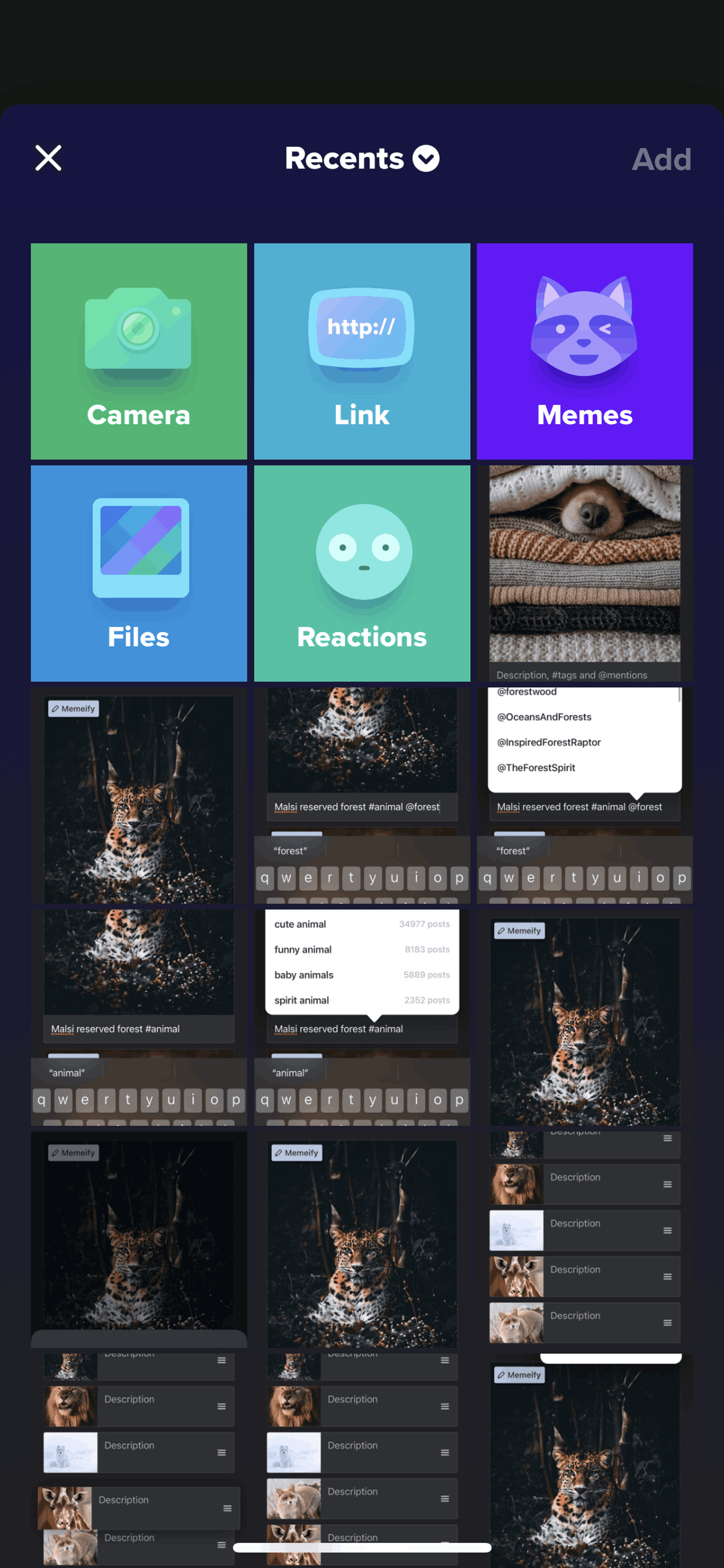 Imgur iOS Photo & Video interface screenshot 18