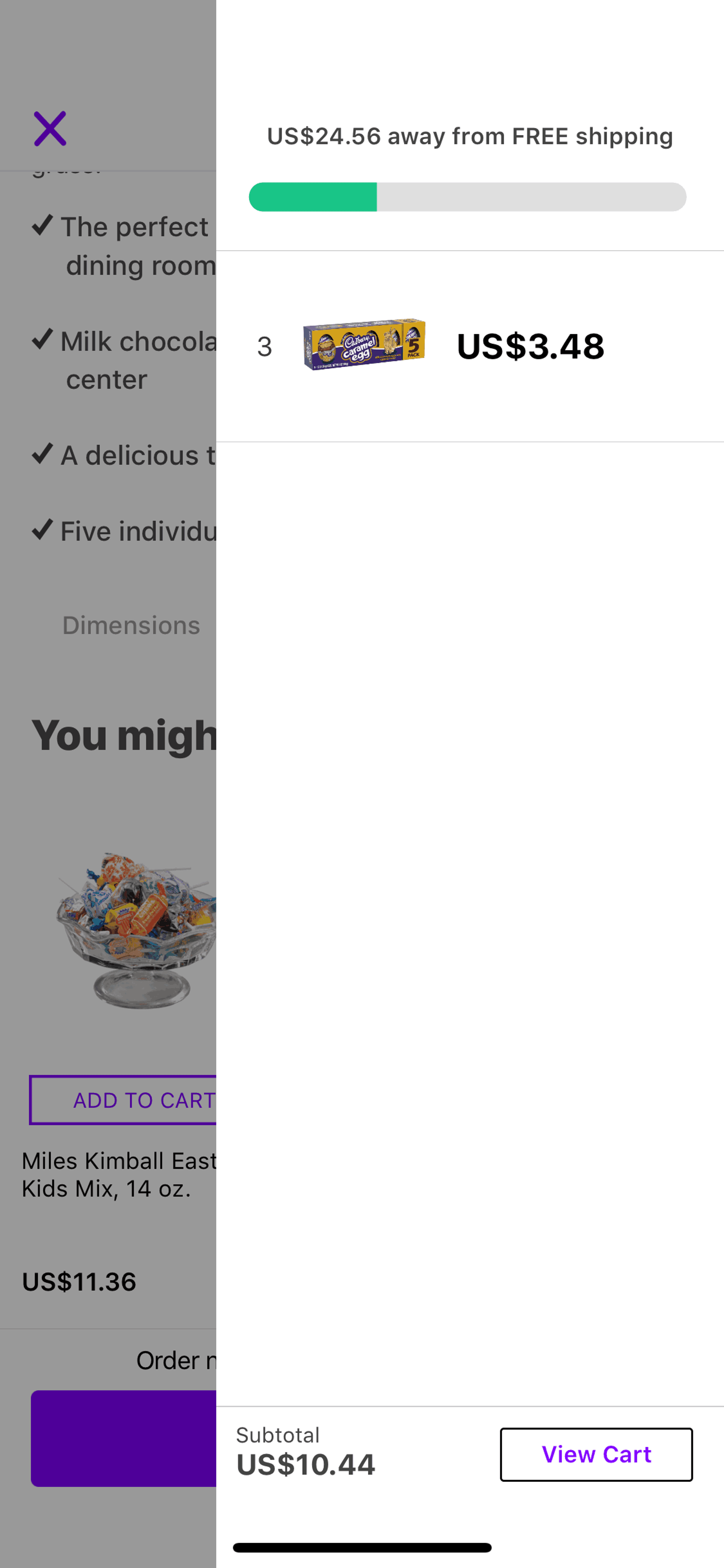 Jet iOS Shopping interface screenshot 10