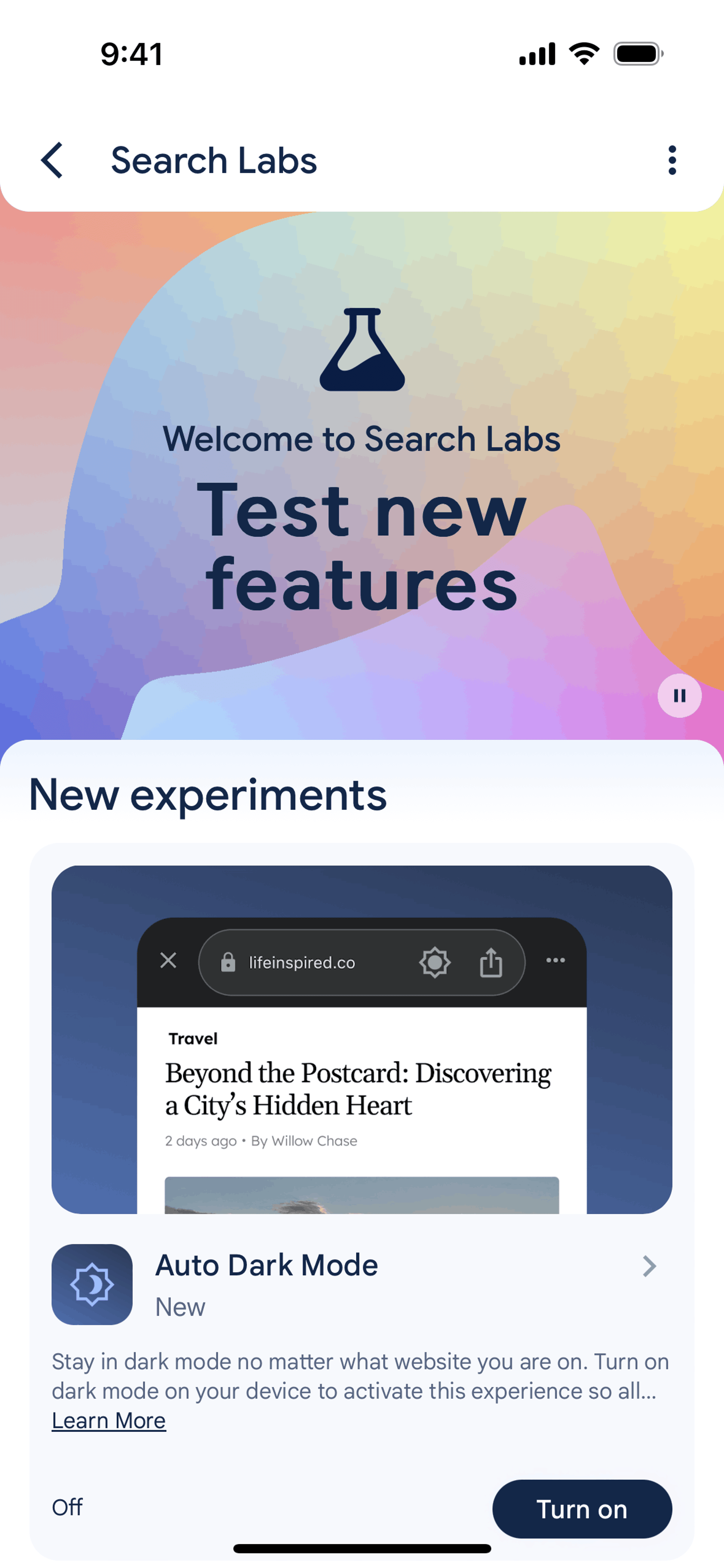 Google iOS AI interface screenshot 20