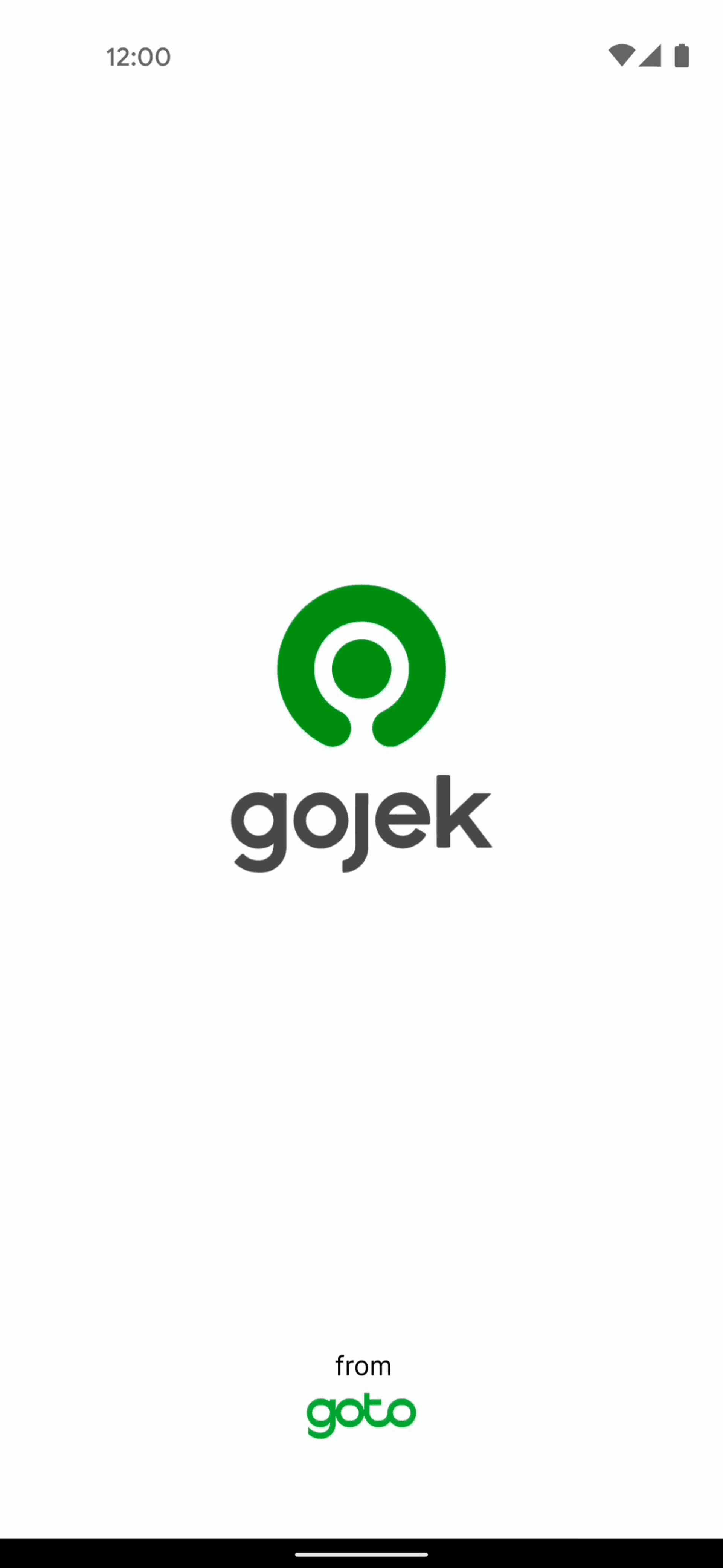 Gojek Android Travel & Transportation interface screenshot 1