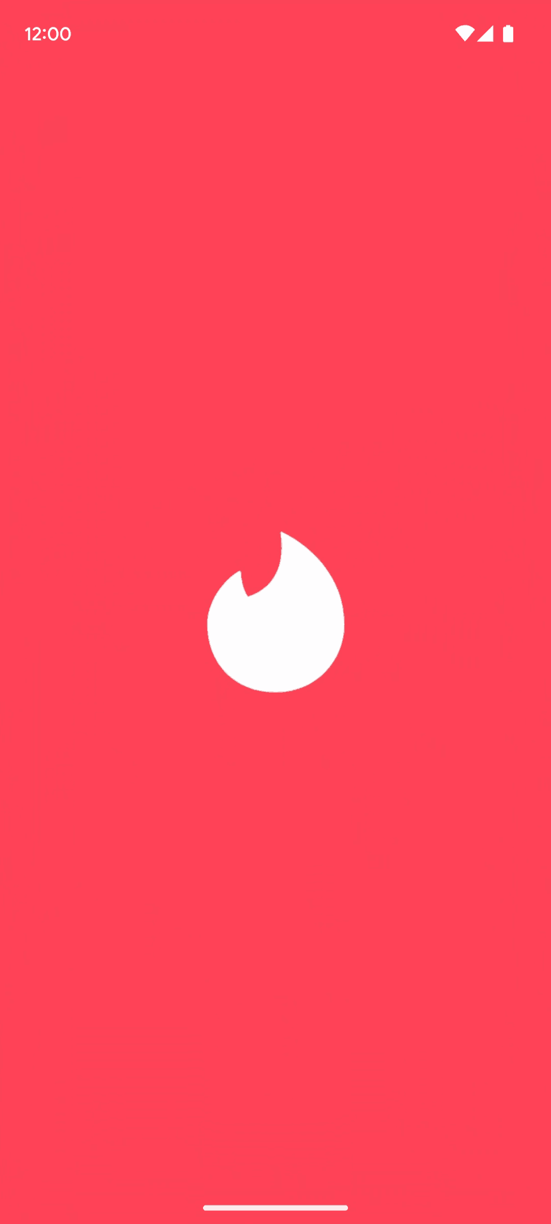Tinder Android Social Networking interface screenshot 1