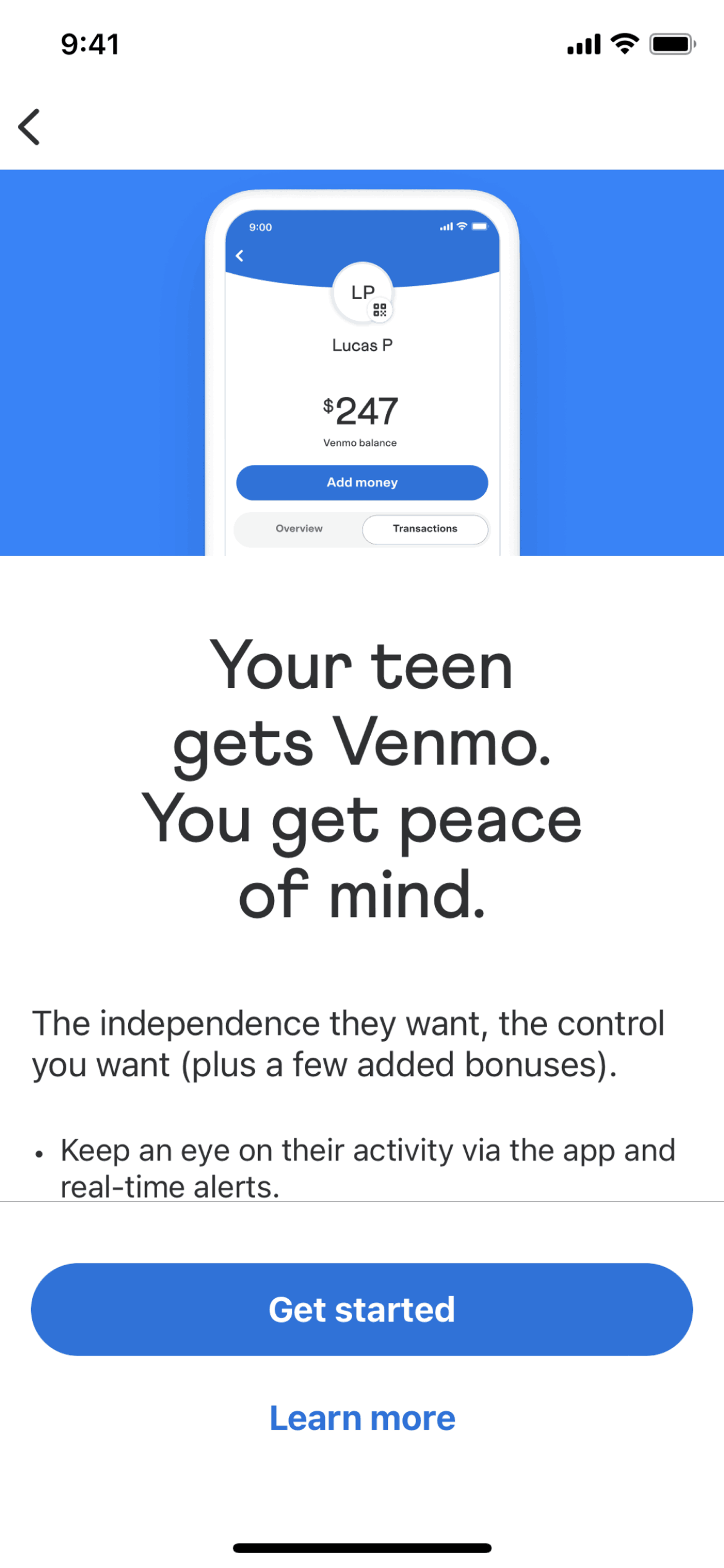 Venmo iOS Finance interface screenshot 17