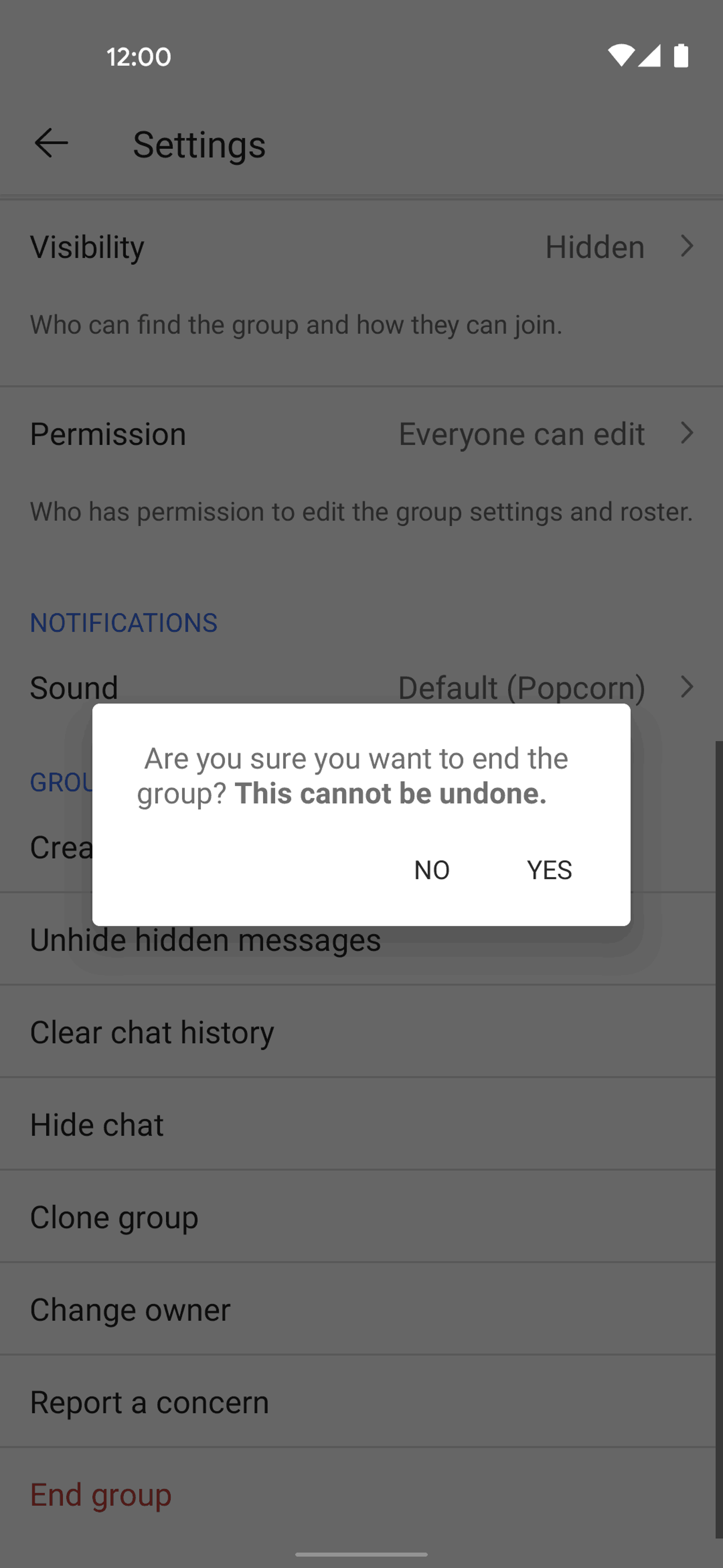GroupMe Android Social Networking interface screenshot 23