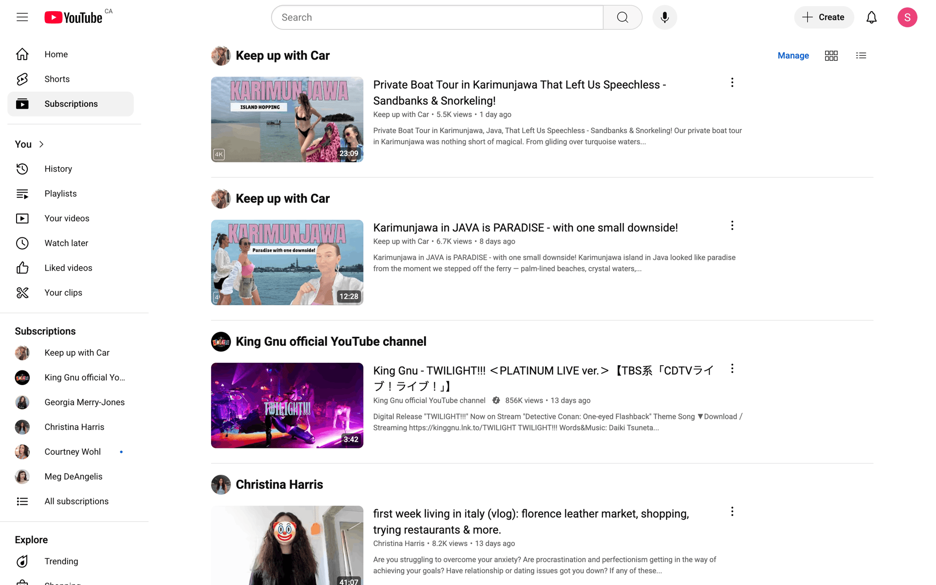 YouTube Web Photo & Video interface screenshot 11