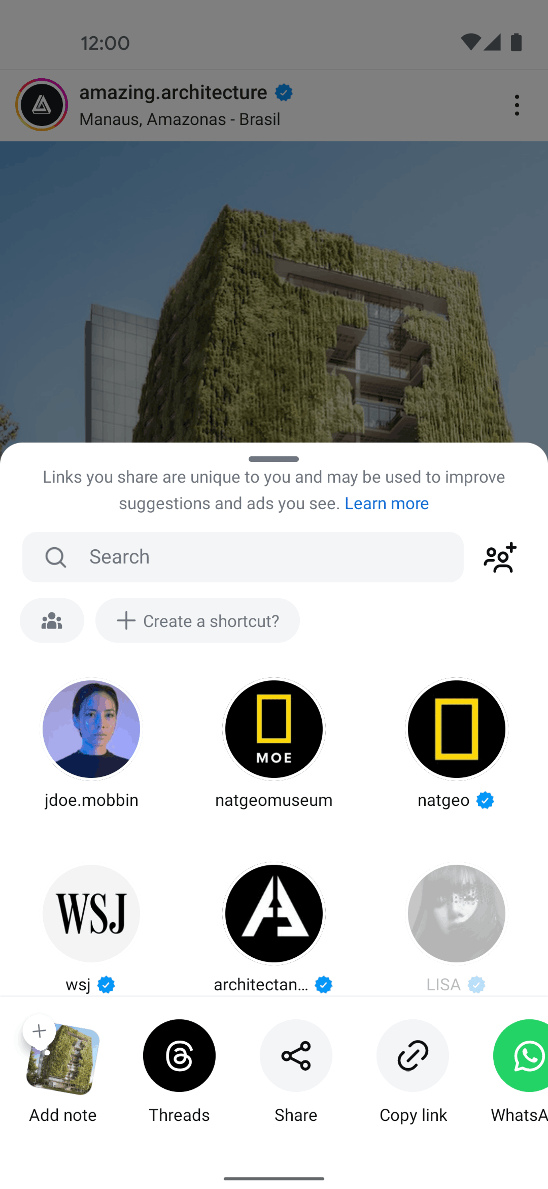 Instagram Android Photo & Video interface screenshot 22