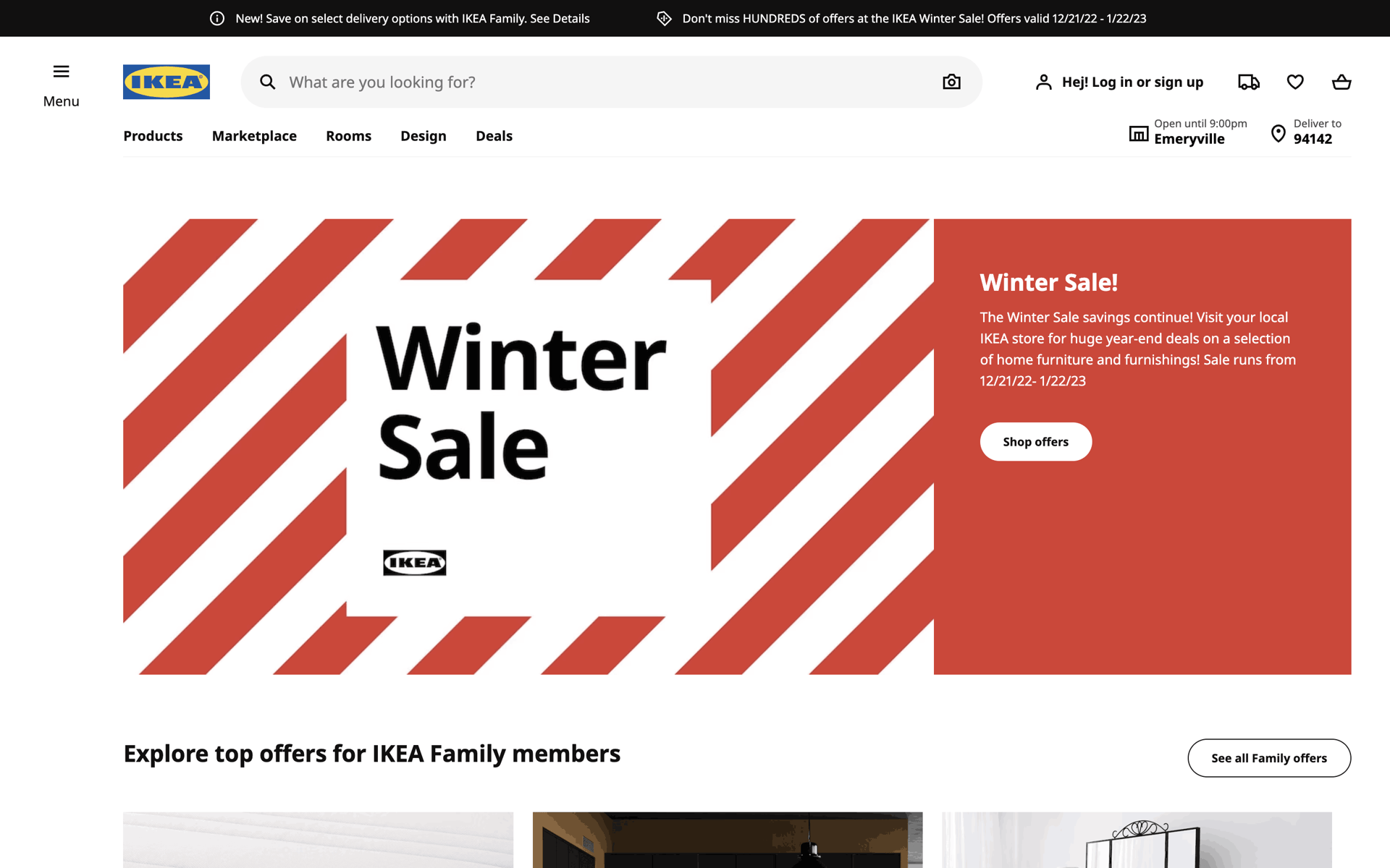 IKEA Web Shopping interface screenshot 4