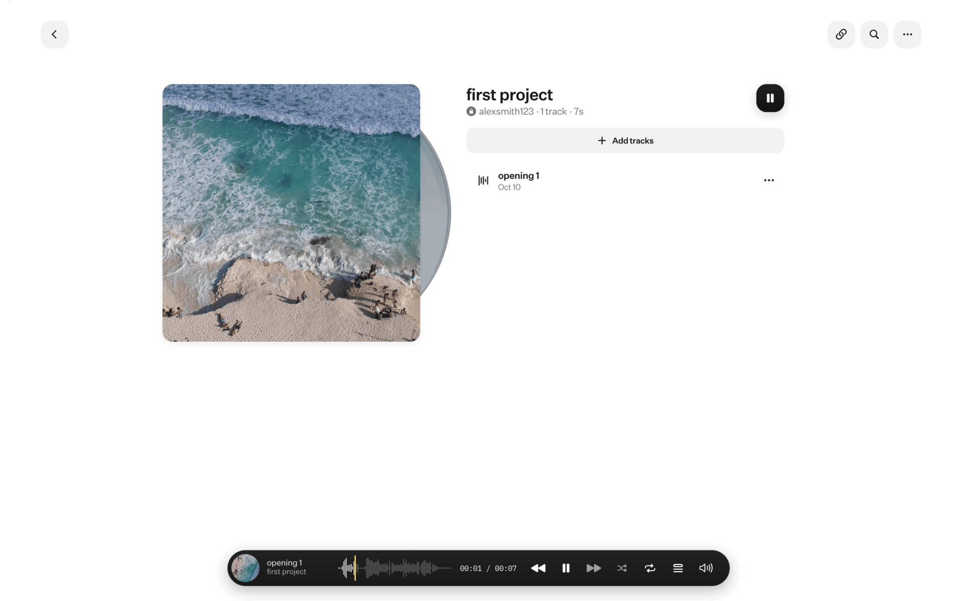 [untitled] Web Music & Audio interface screenshot 11