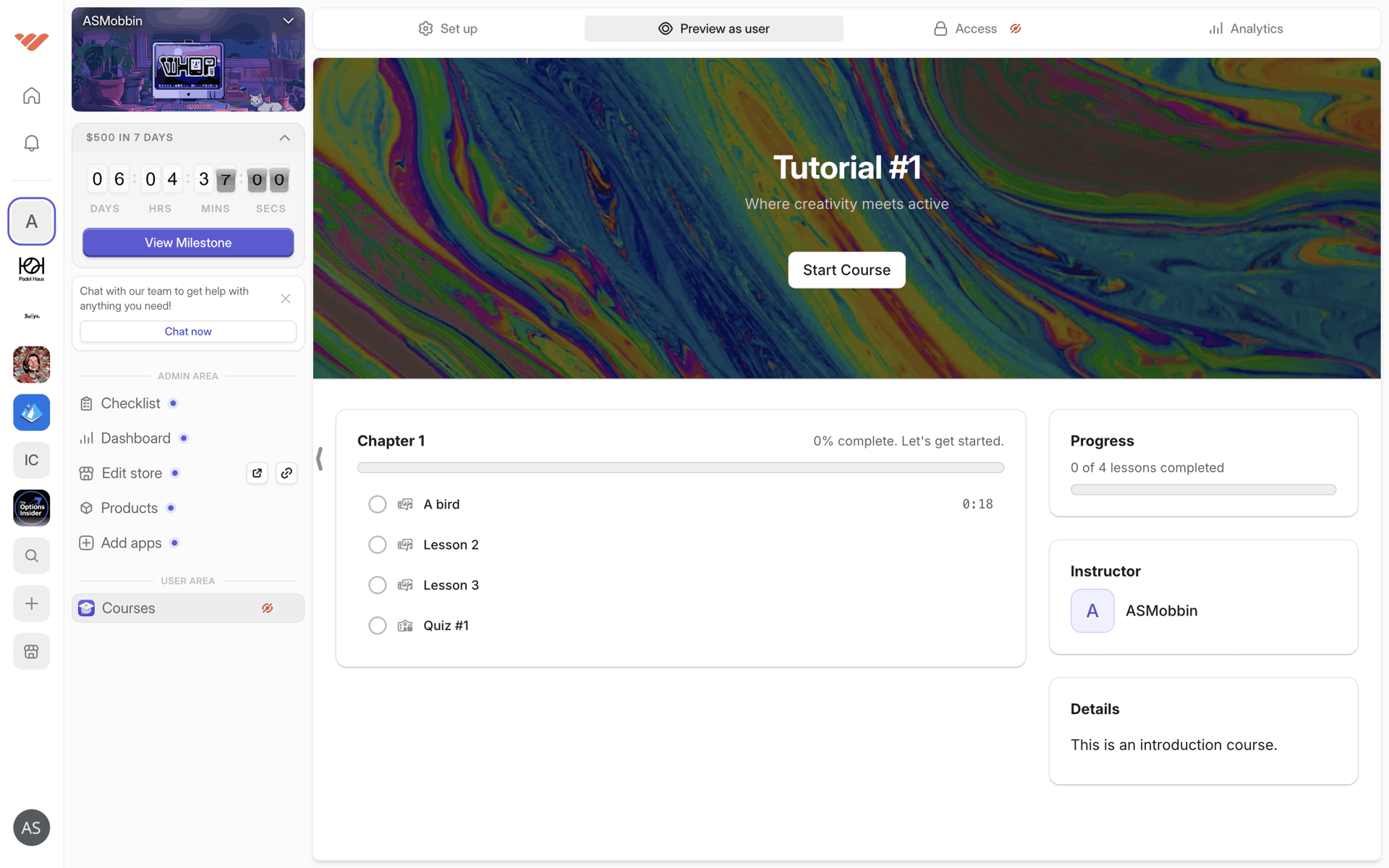 Whop Web Business interface screenshot 6