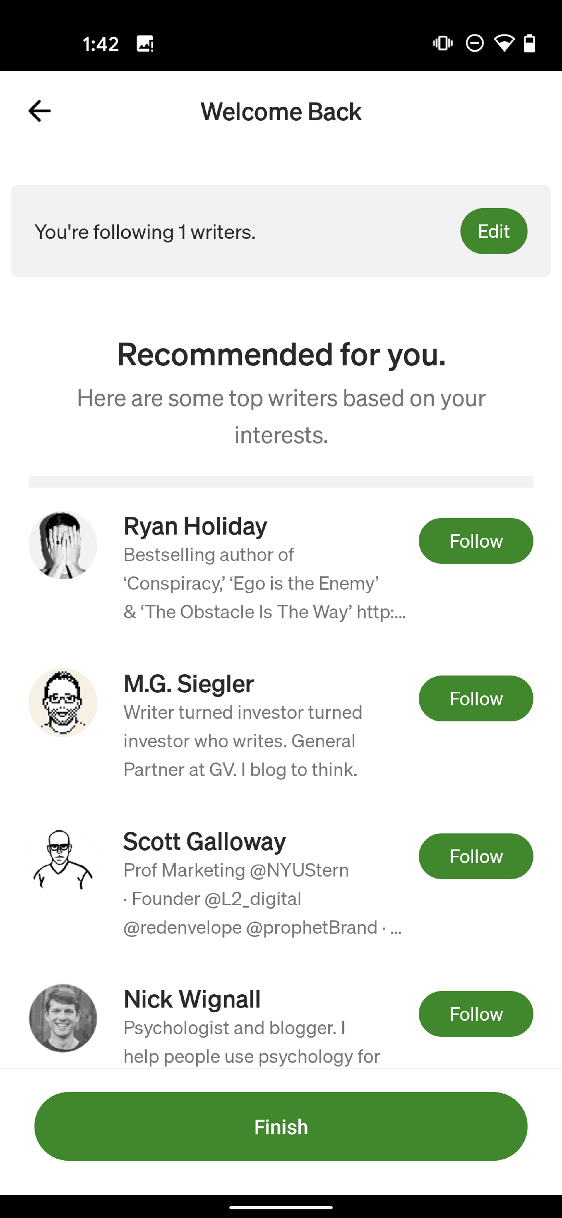 Medium Android News interface screenshot 10