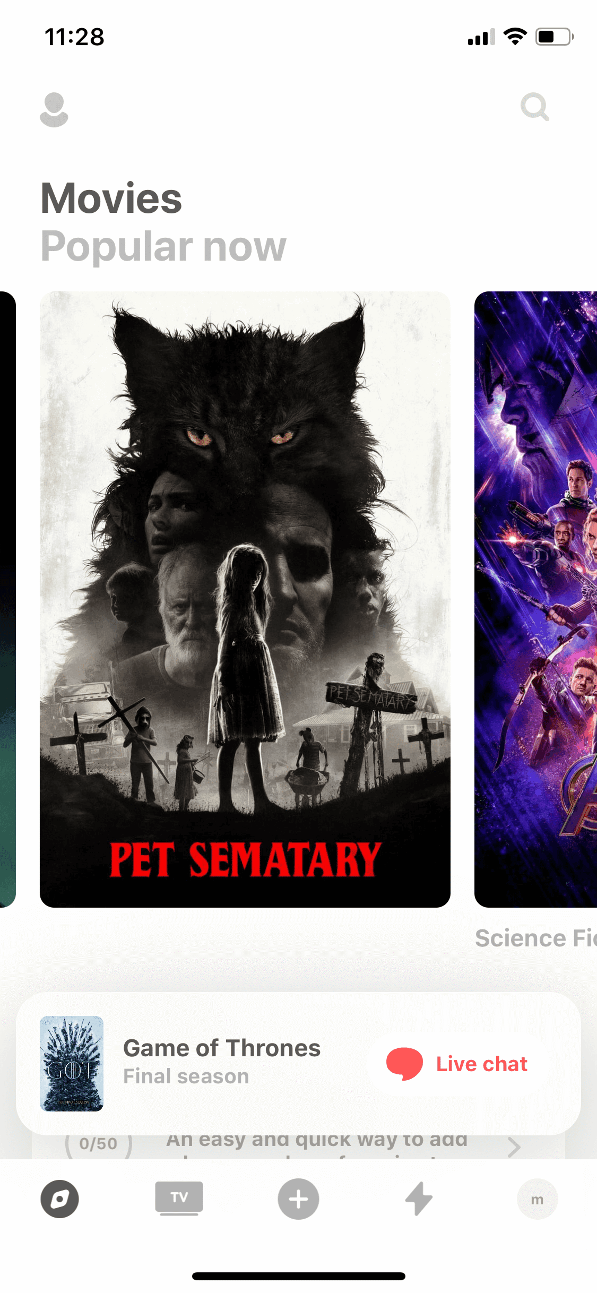 Must iOS Entertainment interface screenshot 23