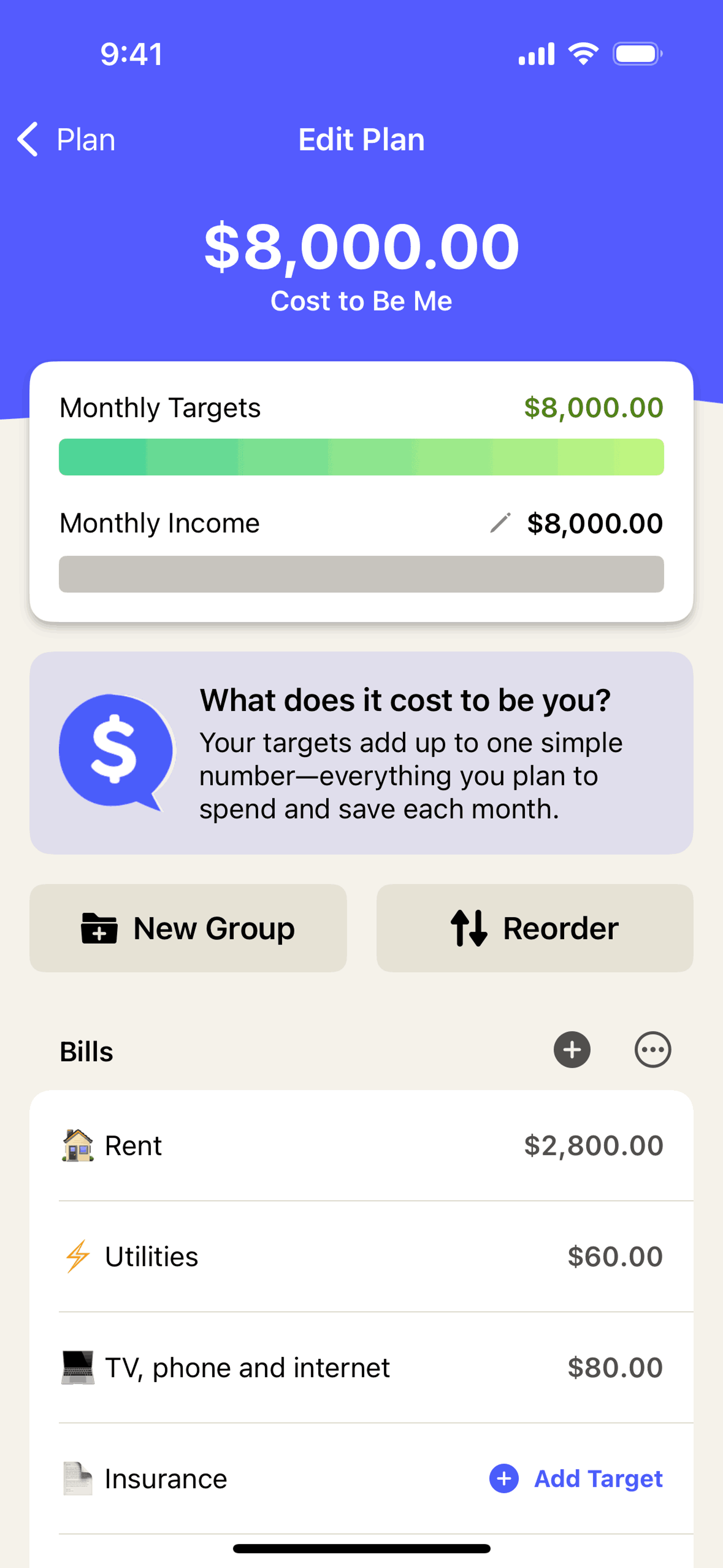 YNAB iOS Finance interface screenshot 17