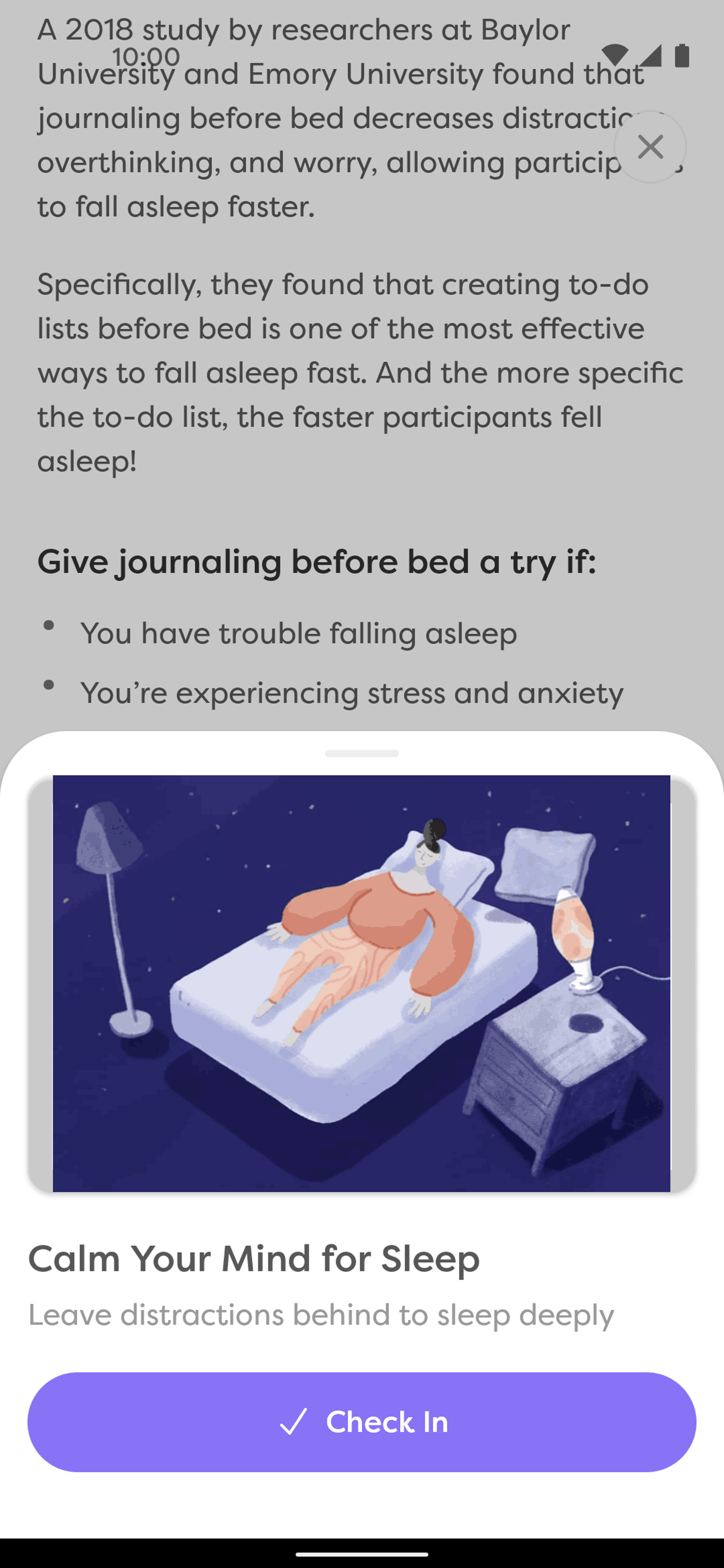 Alan Mind Android Health & Fitness interface screenshot 16