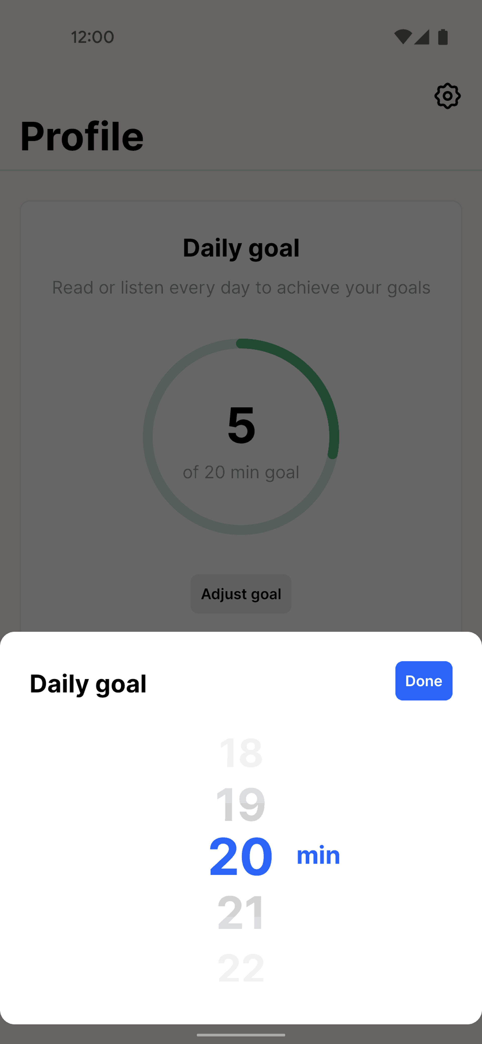 Headway Android Education interface screenshot 15