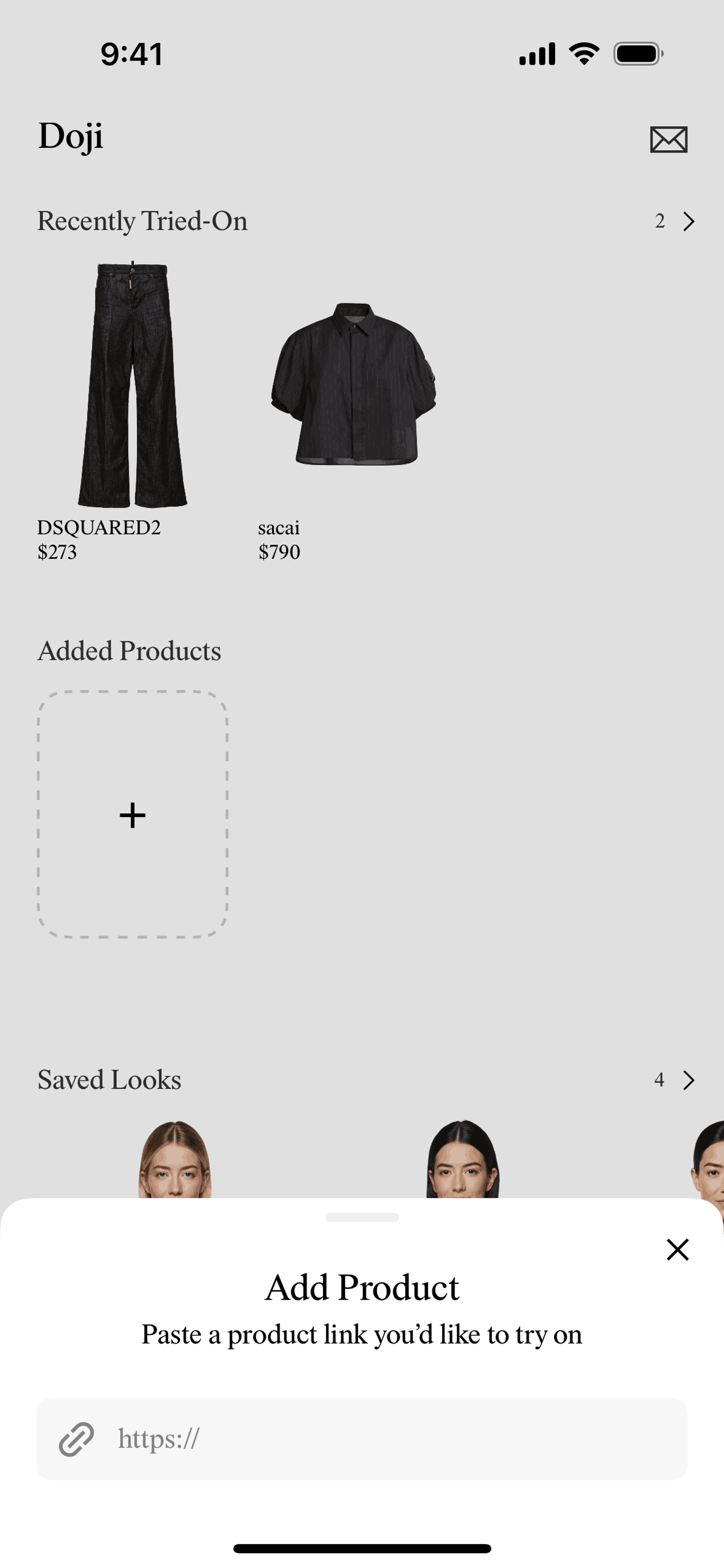 Doji iOS Shopping interface screenshot 12