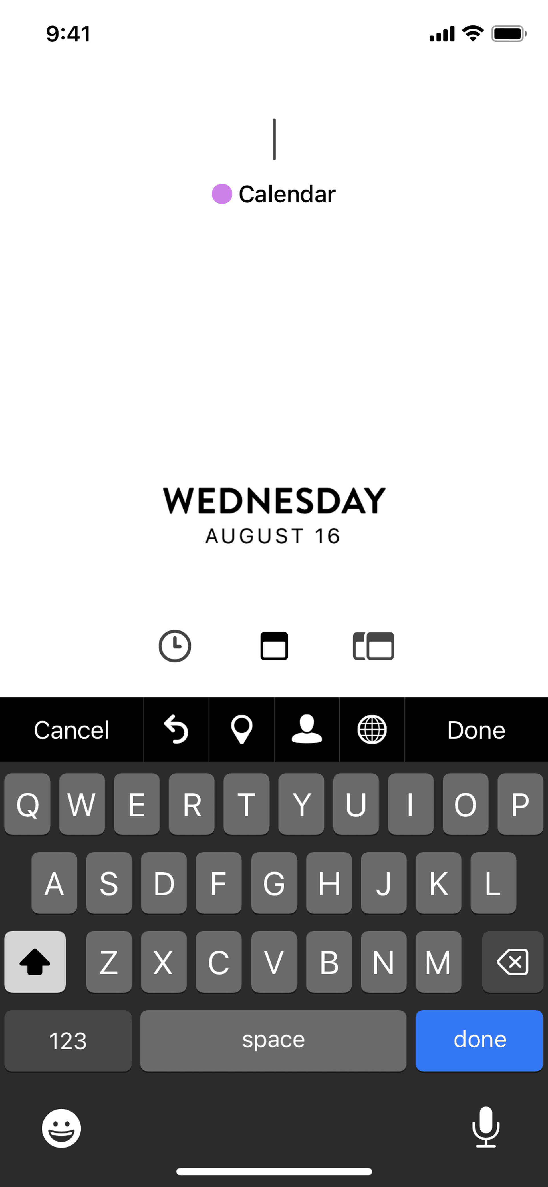 Timepage iOS Productivity interface screenshot 24