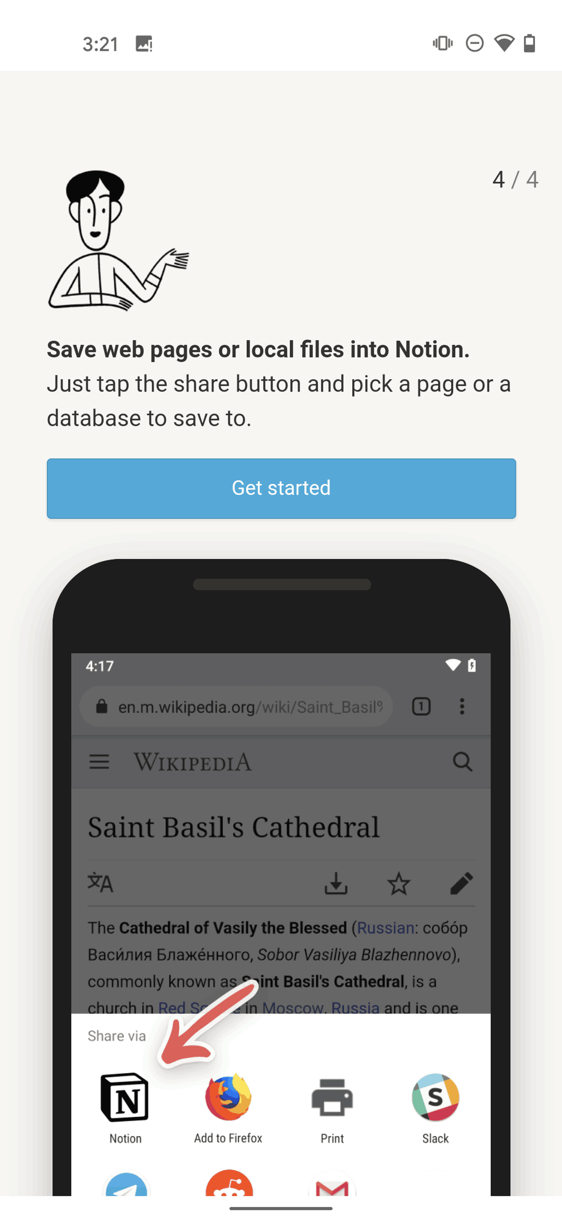 Notion Android Collaboration interface screenshot 11