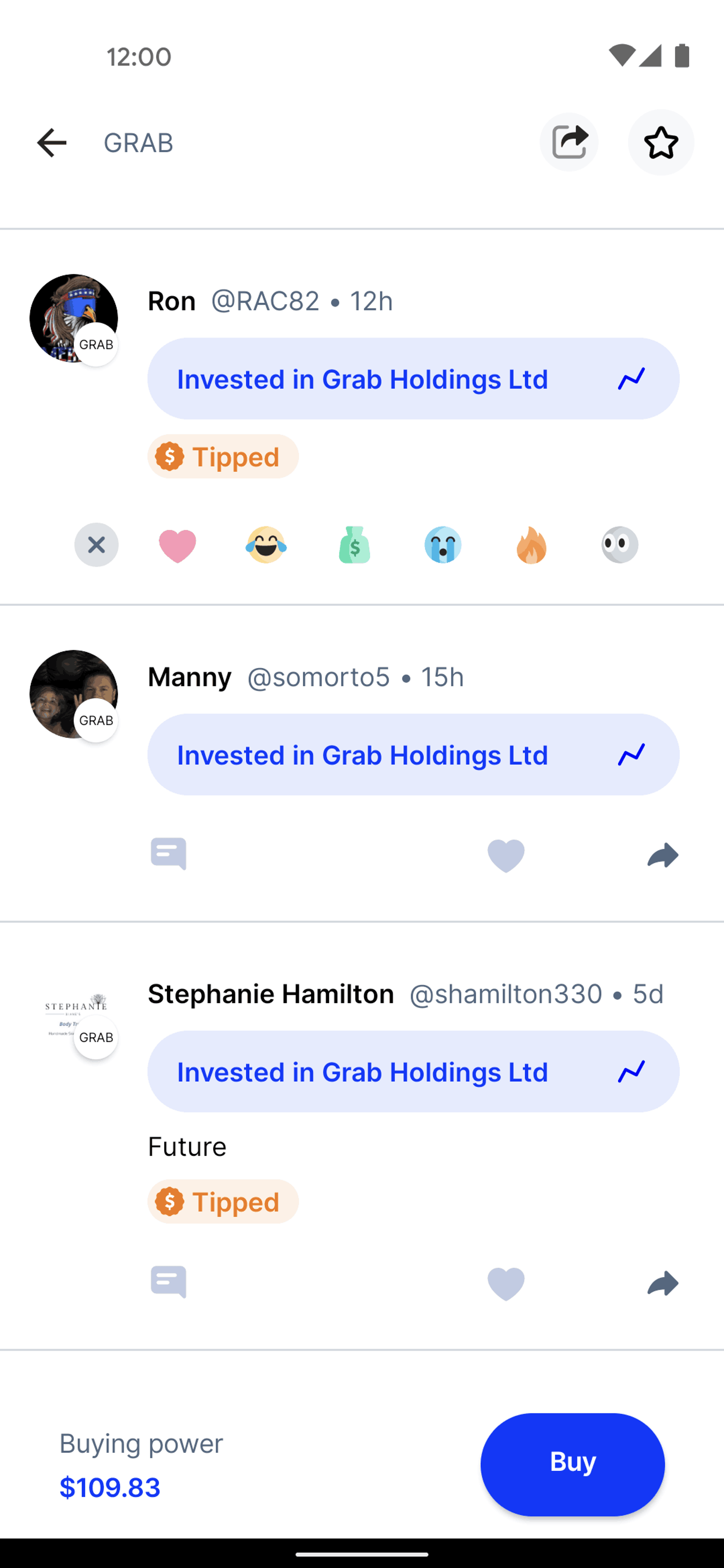 Public Android Finance interface screenshot 11