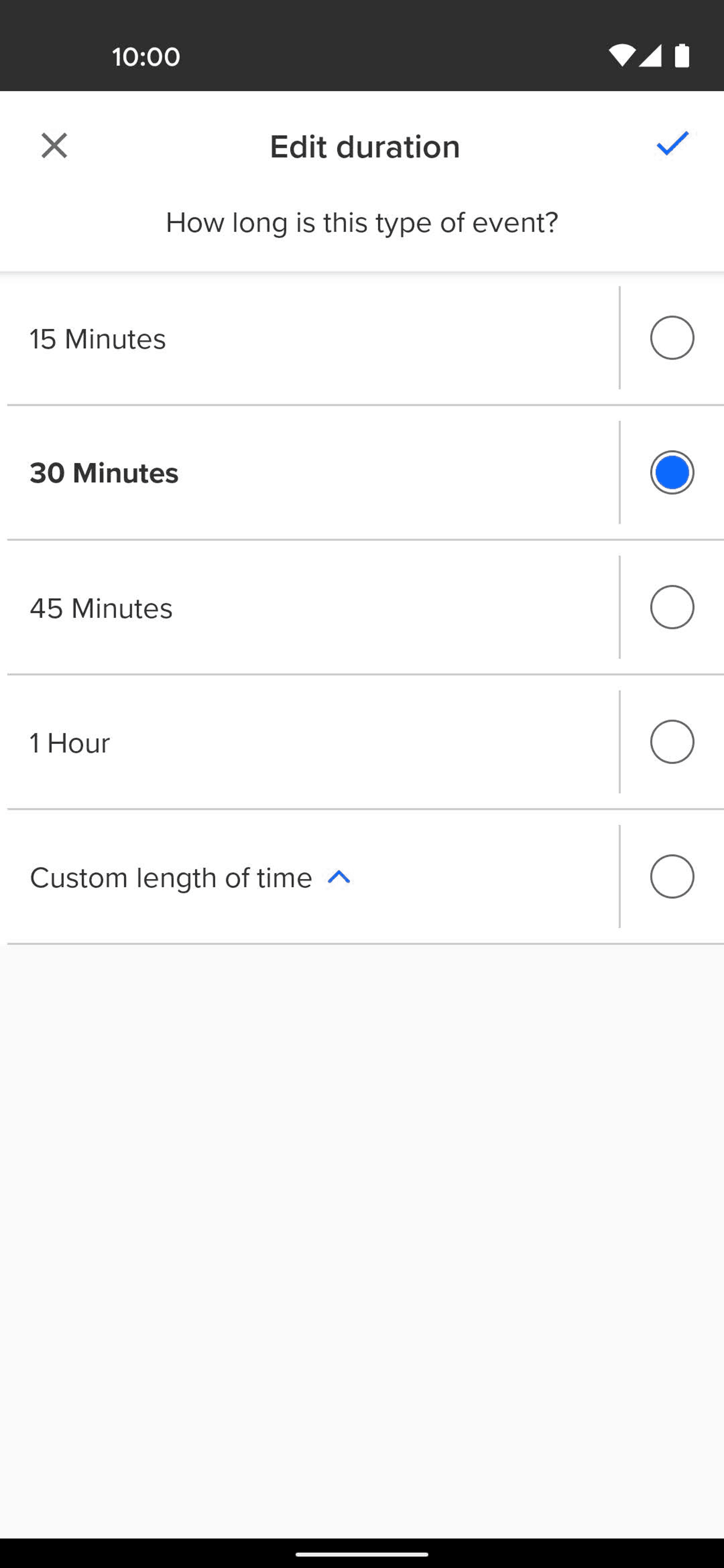 Calendly Android Business interface screenshot 19