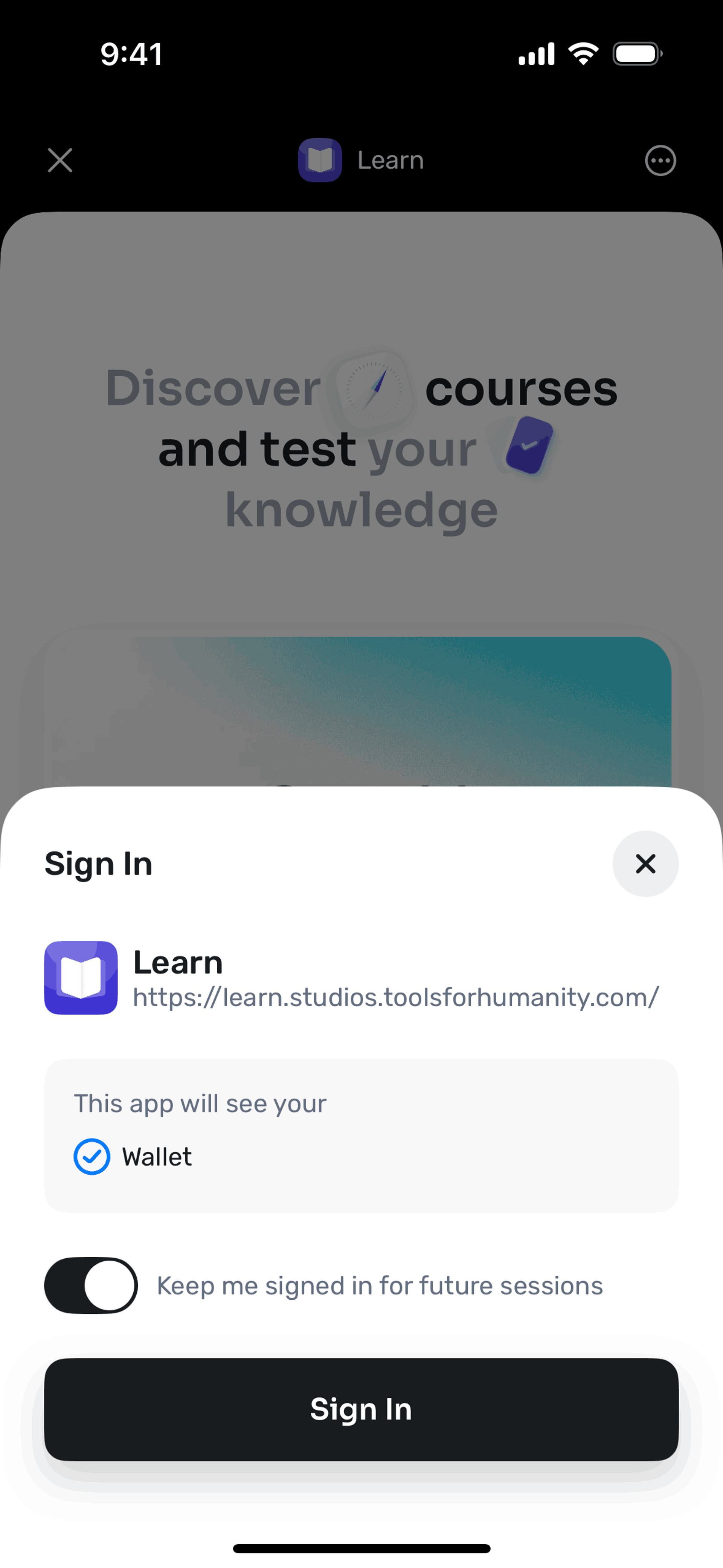 World App iOS Crypto & Web3 interface screenshot 20
