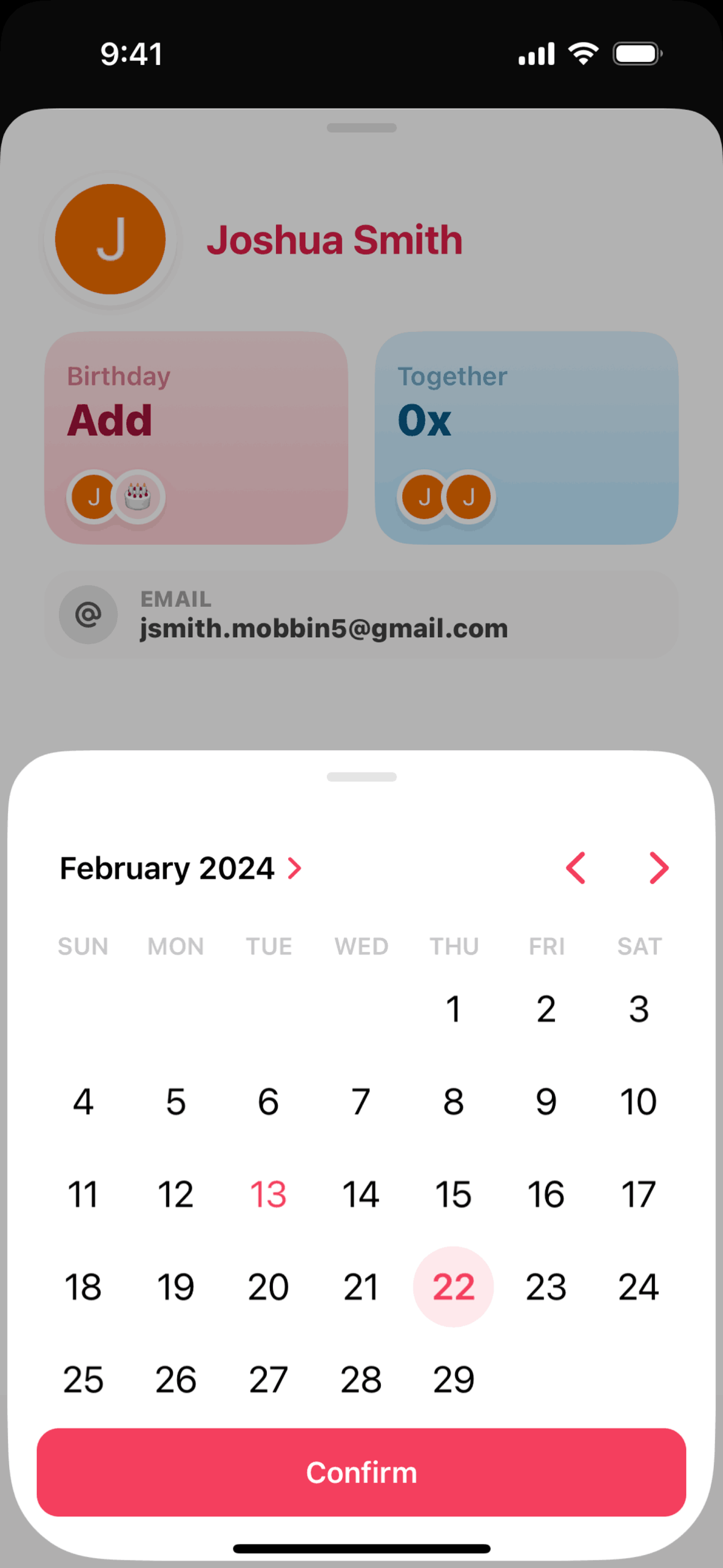 Amie iOS Productivity interface screenshot 9