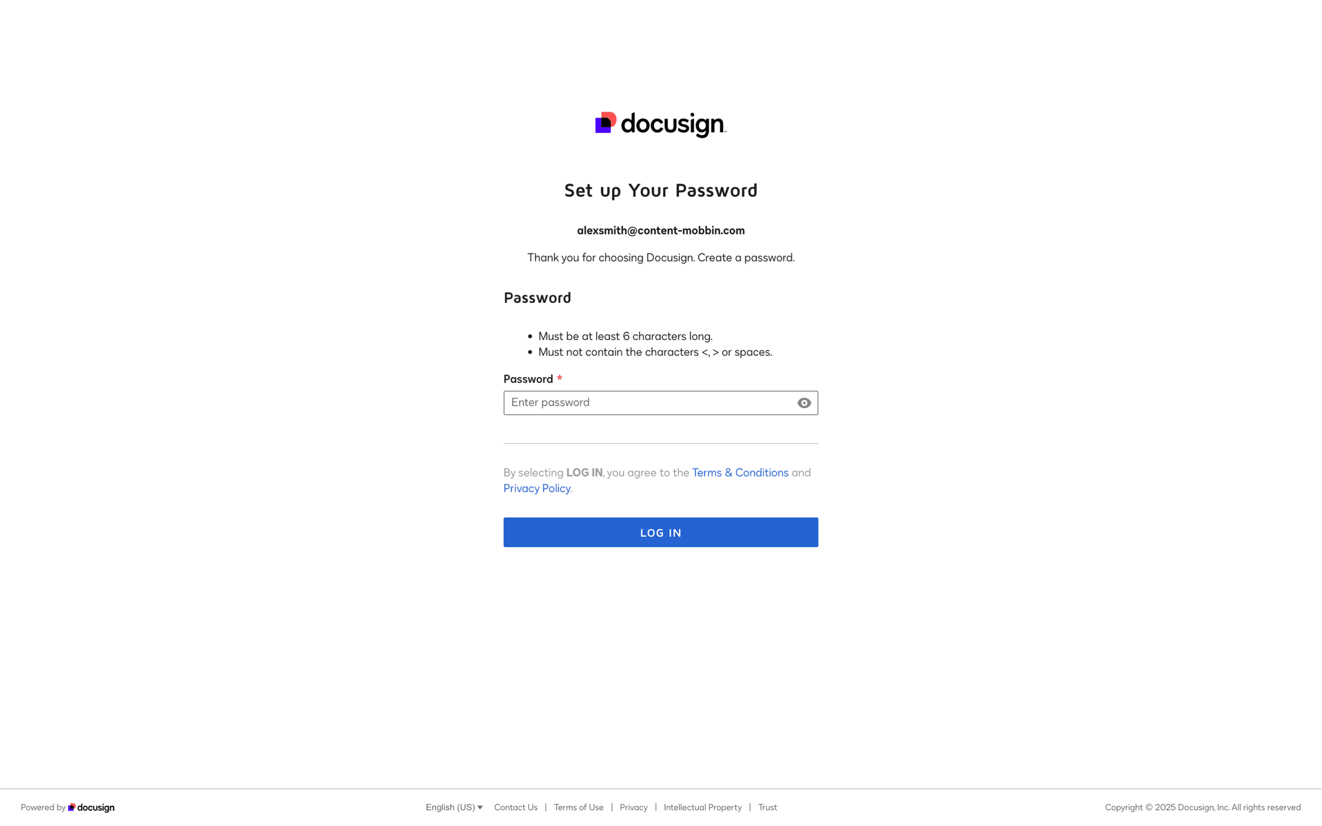 Docusign Web Business interface screenshot 12