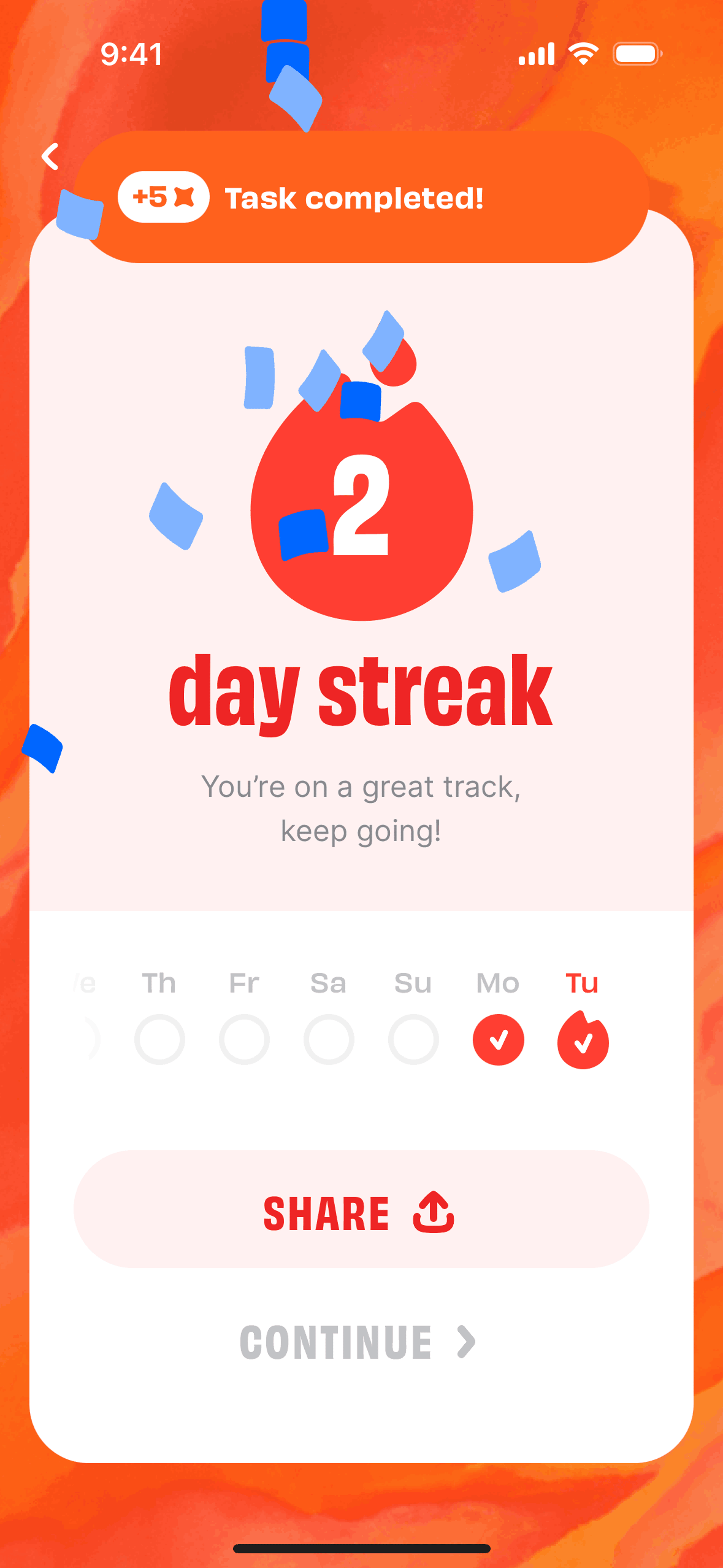 Numo iOS Productivity interface screenshot 12