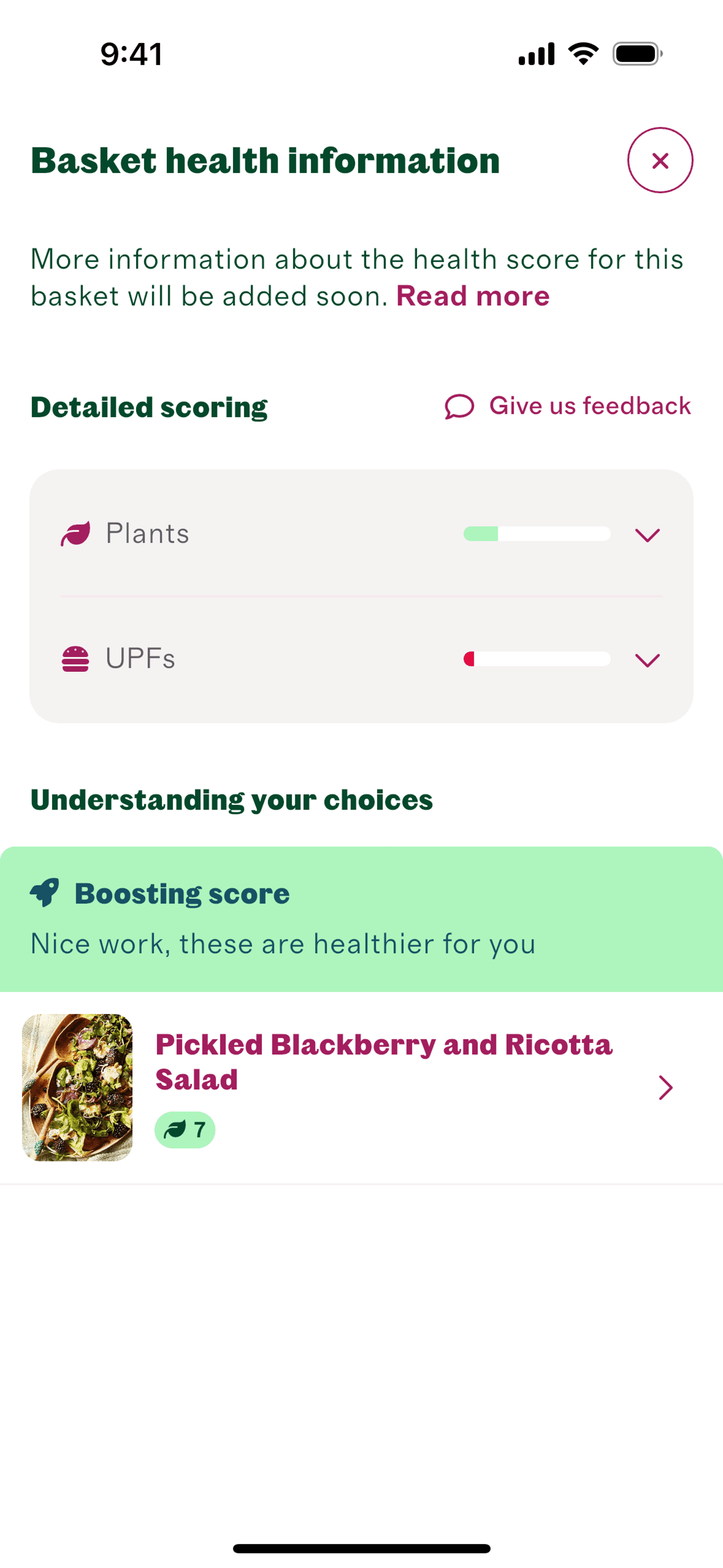 Cherrypick iOS Food & Drink interface screenshot 23