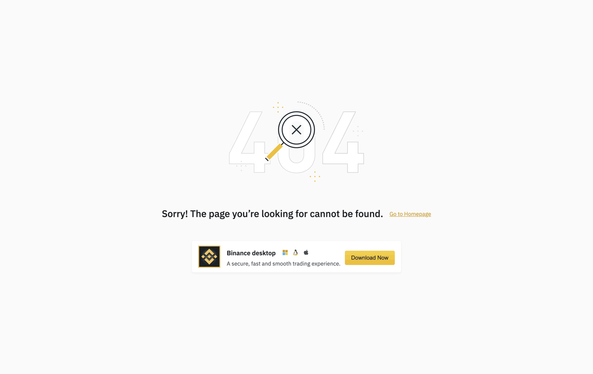 Binance Web Finance interface screenshot 2