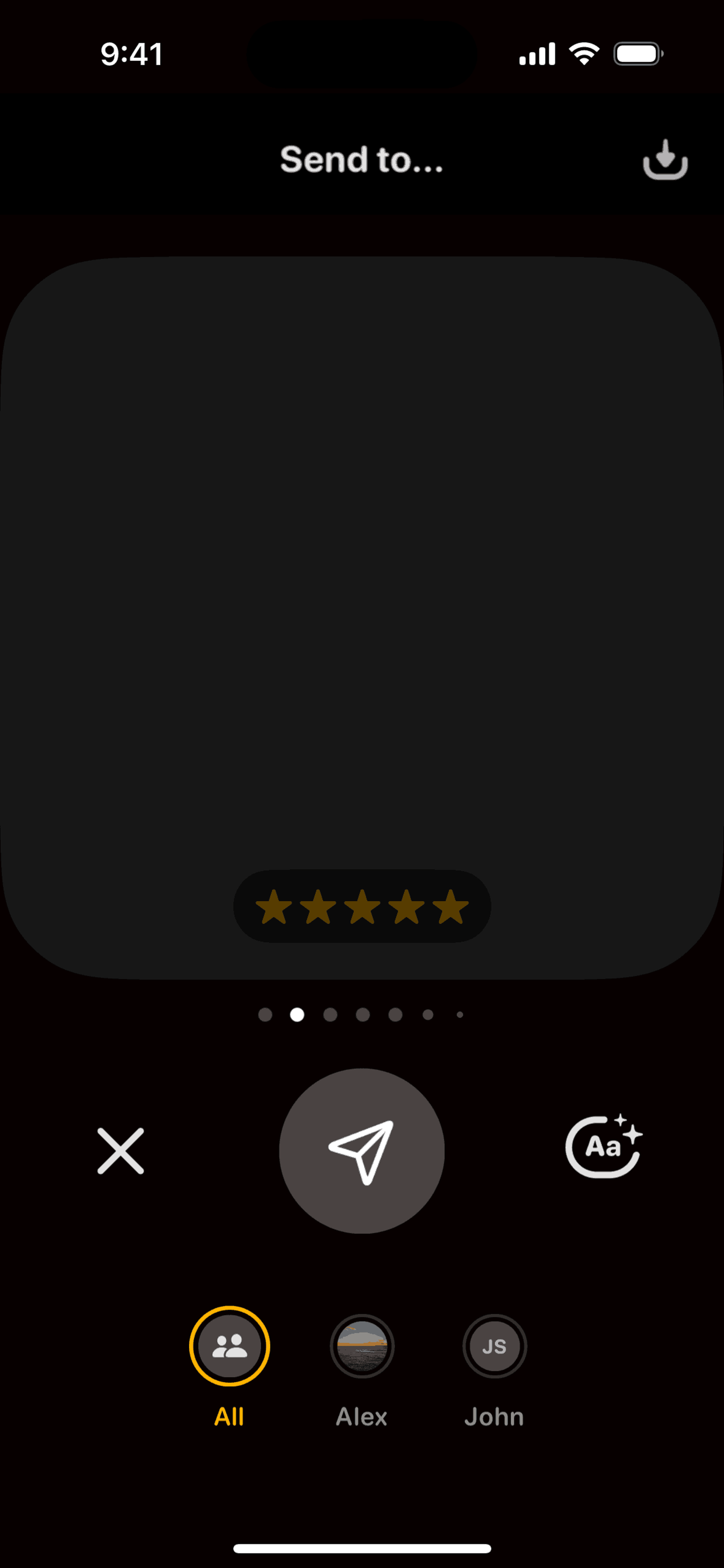Locket iOS Photo & Video interface screenshot 23