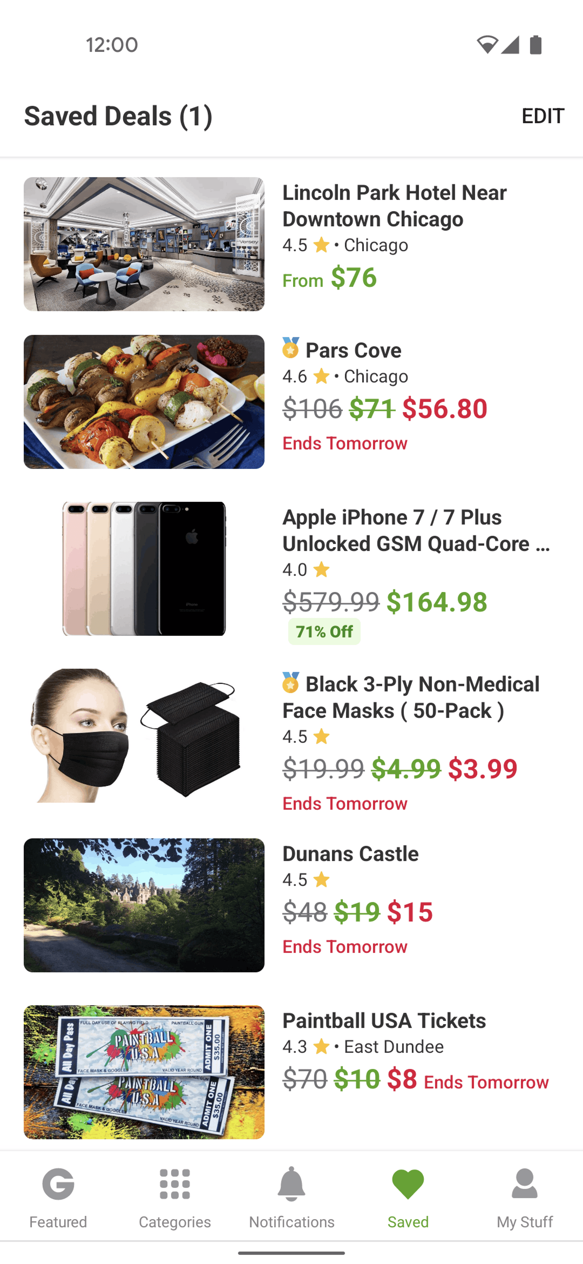Groupon Android Shopping interface screenshot 24