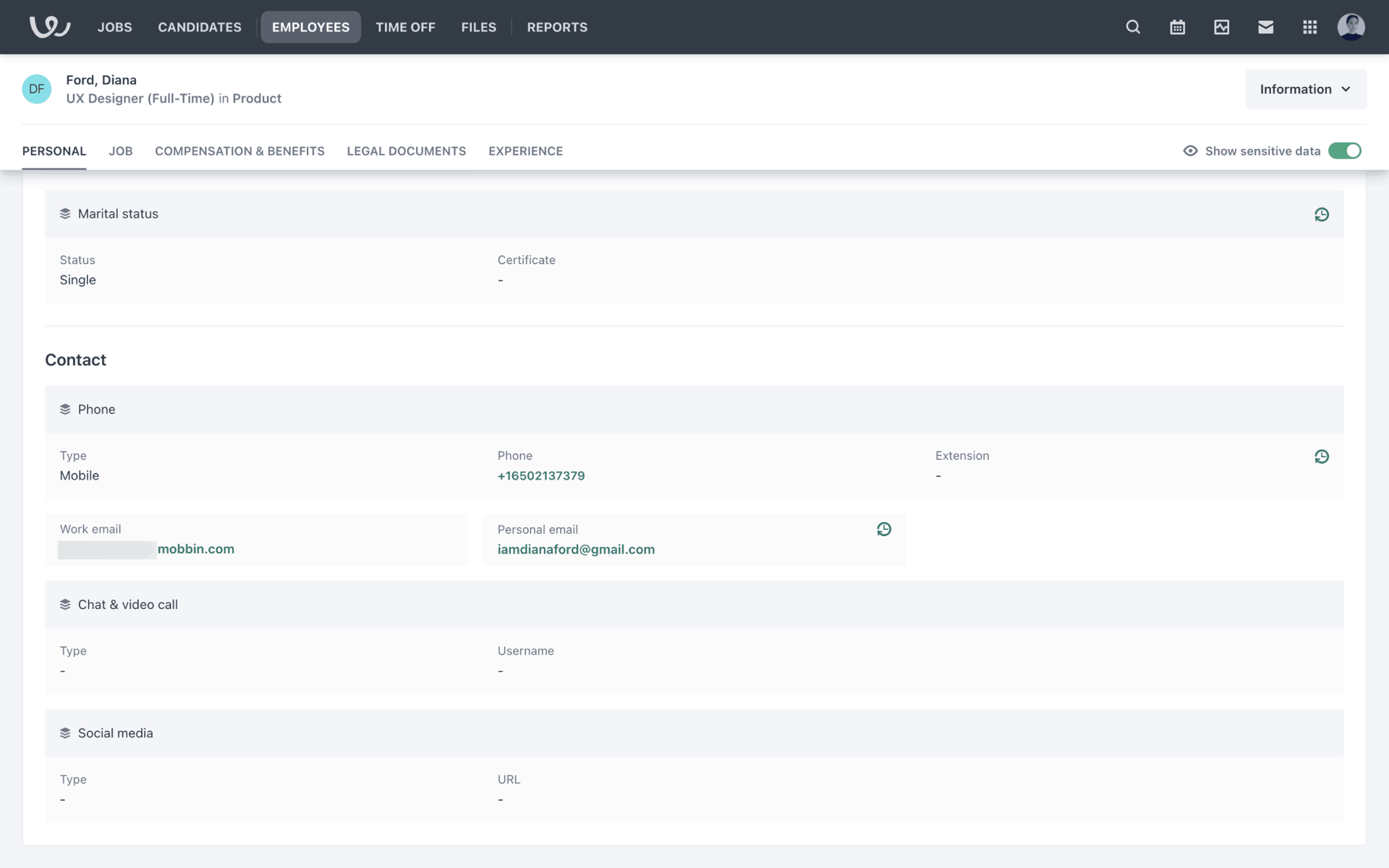 Workable Web AI interface screenshot 24