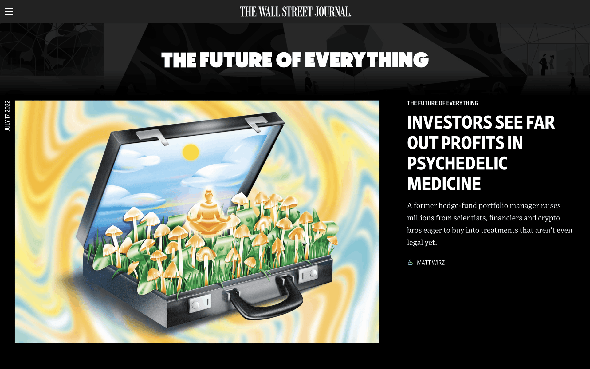 WSJ Web News interface screenshot 24