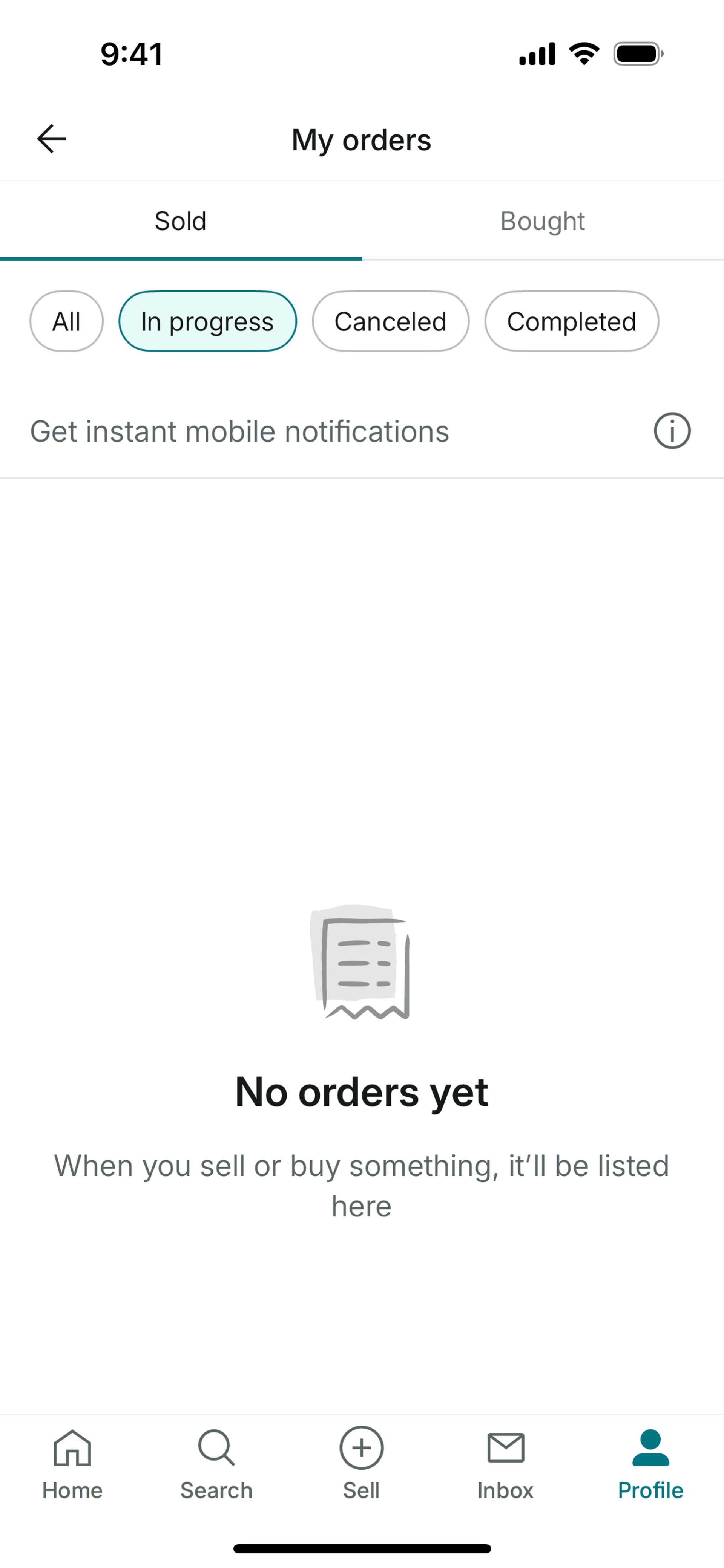 Vinted iOS Shopping interface screenshot 20