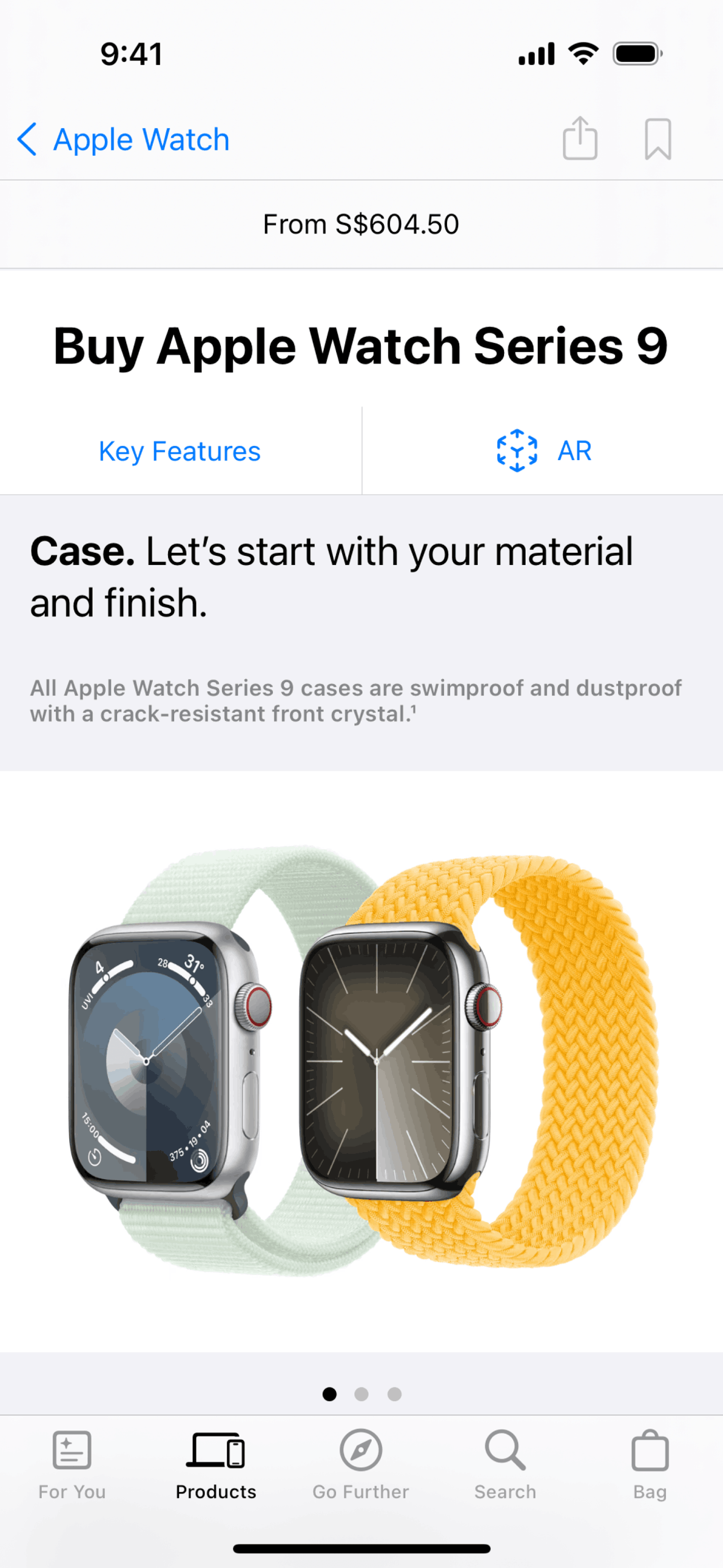 Apple Store iOS Shopping interface screenshot 3