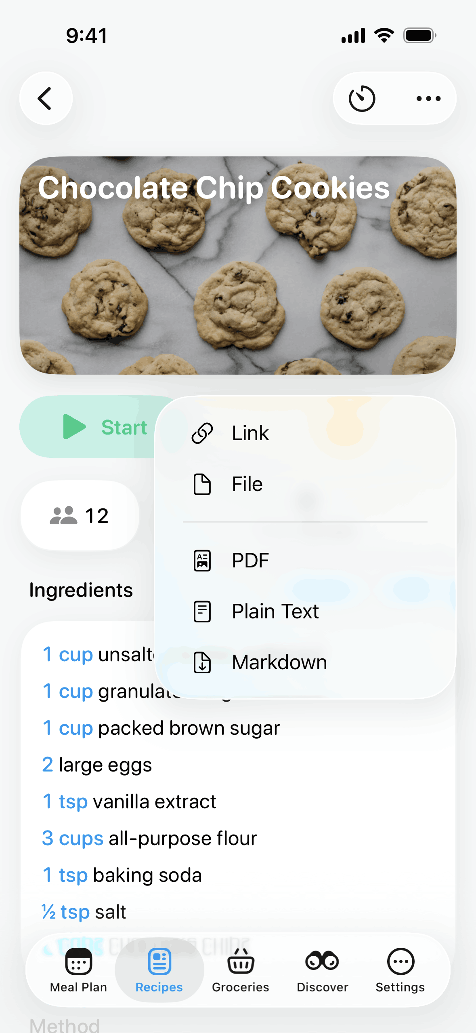 Crouton iOS Food & Drink interface screenshot 10