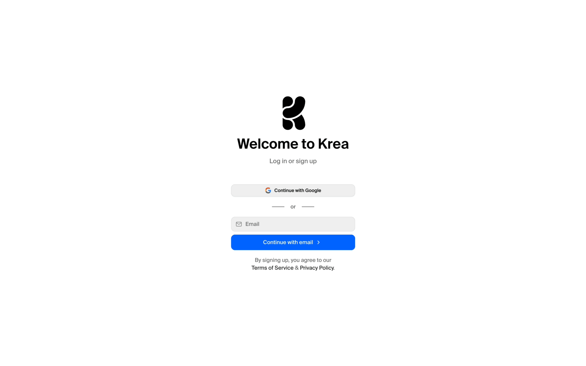 Krea AI Web Photo & Video interface screenshot 3
