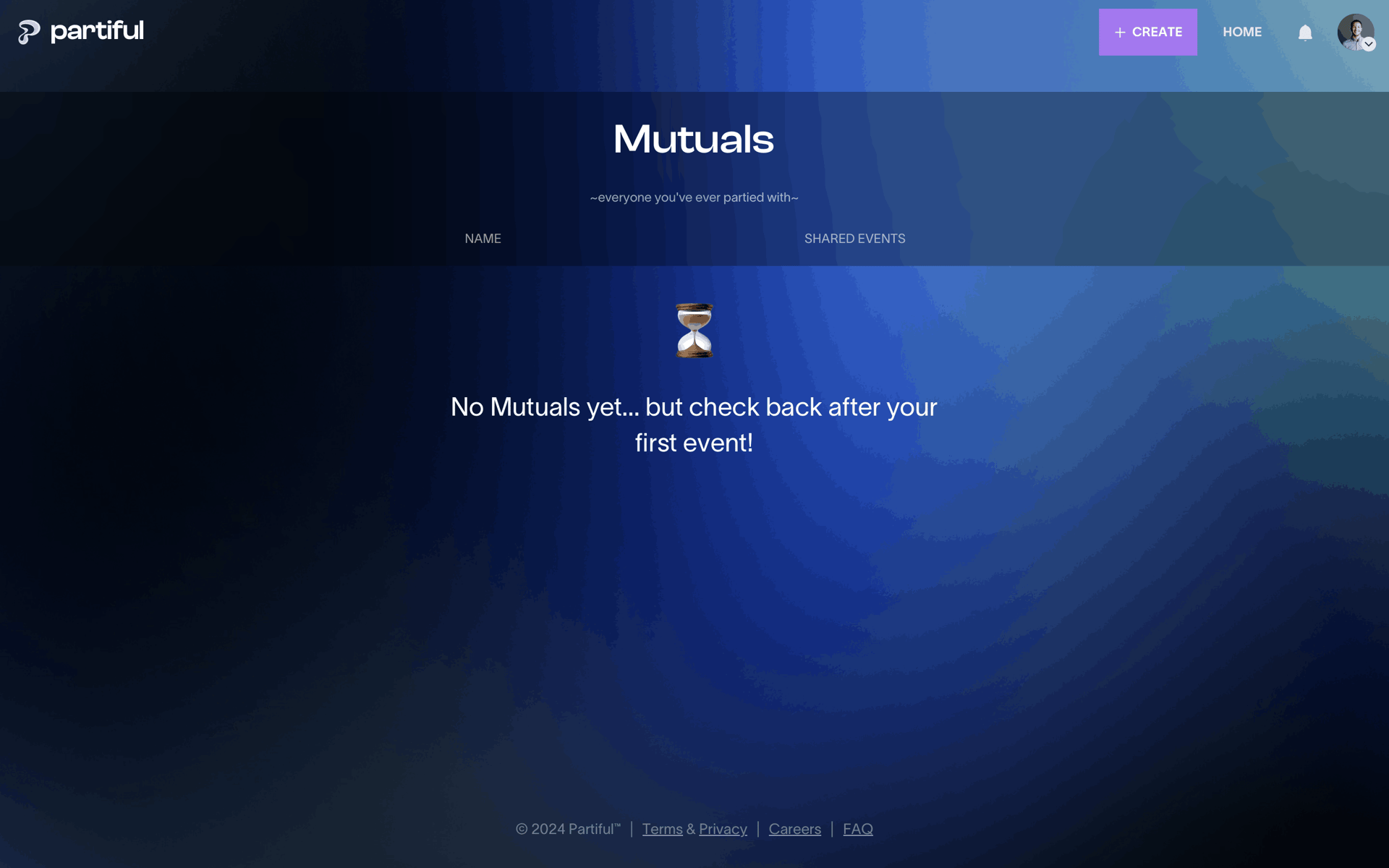 Partiful Web Lifestyle interface screenshot 19