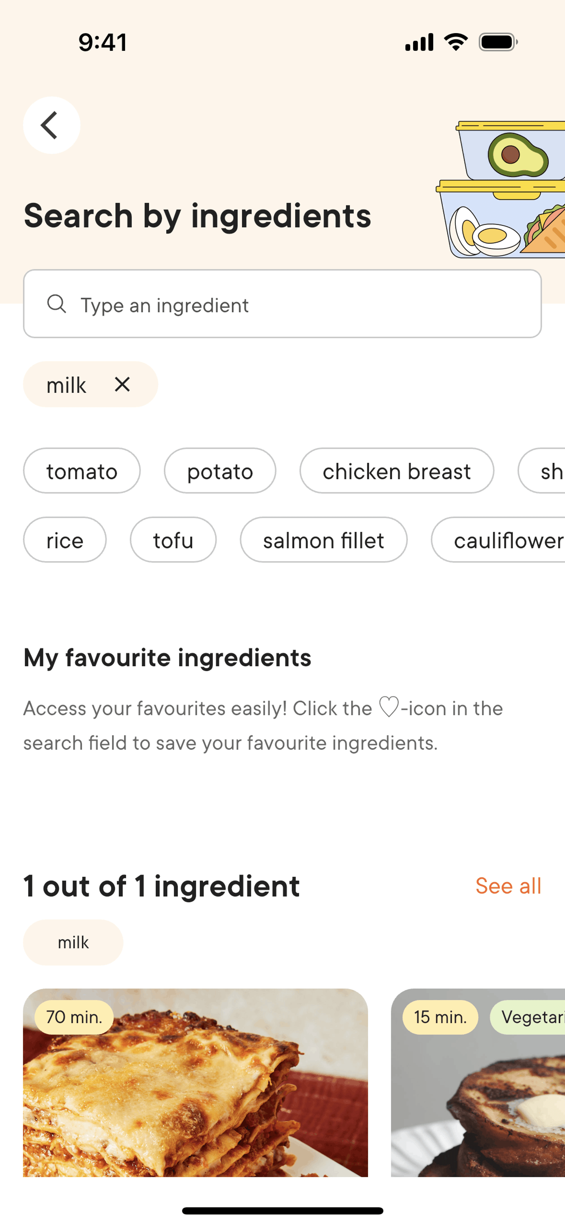 Kitchen Stories iOS Food & Drink interface screenshot 13