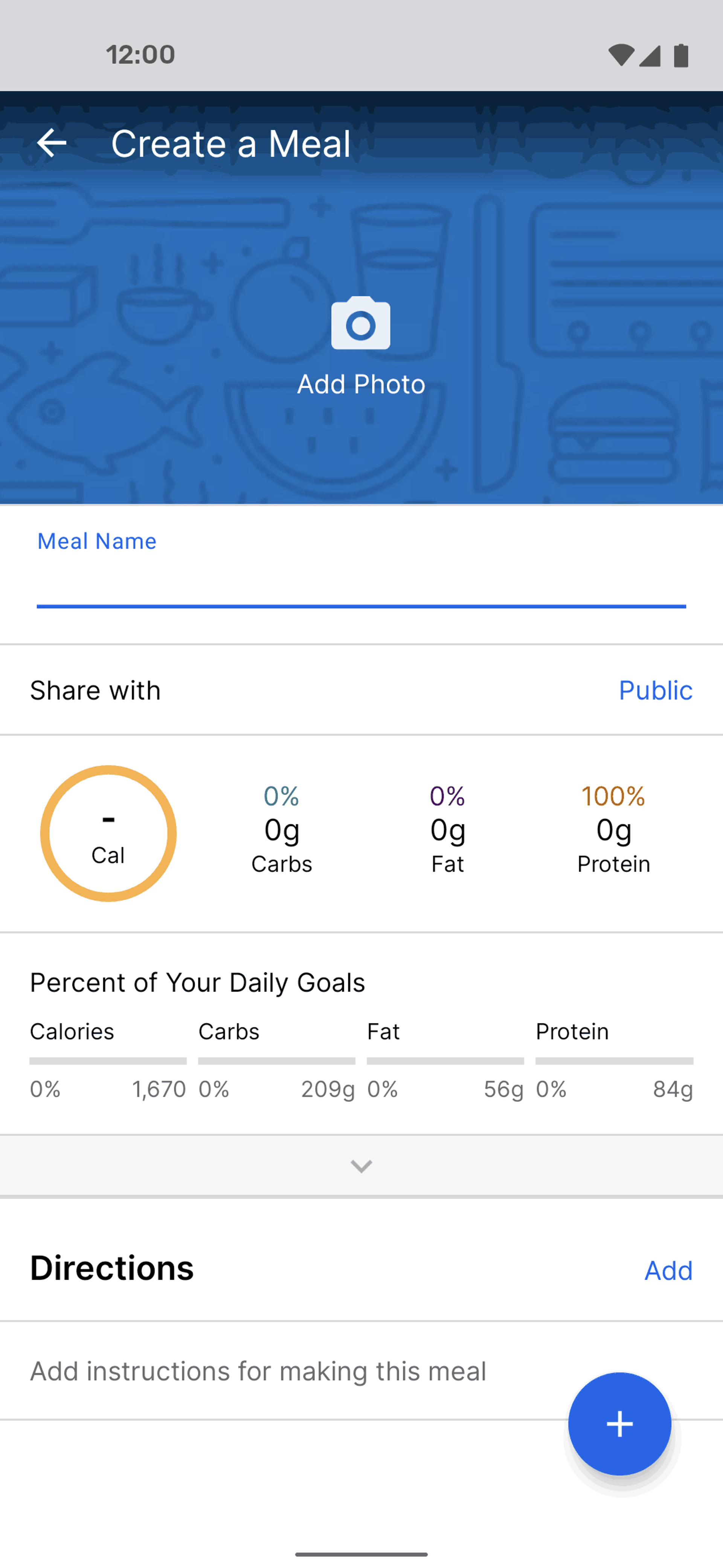 MyFitnessPal Android Health & Fitness interface screenshot 11