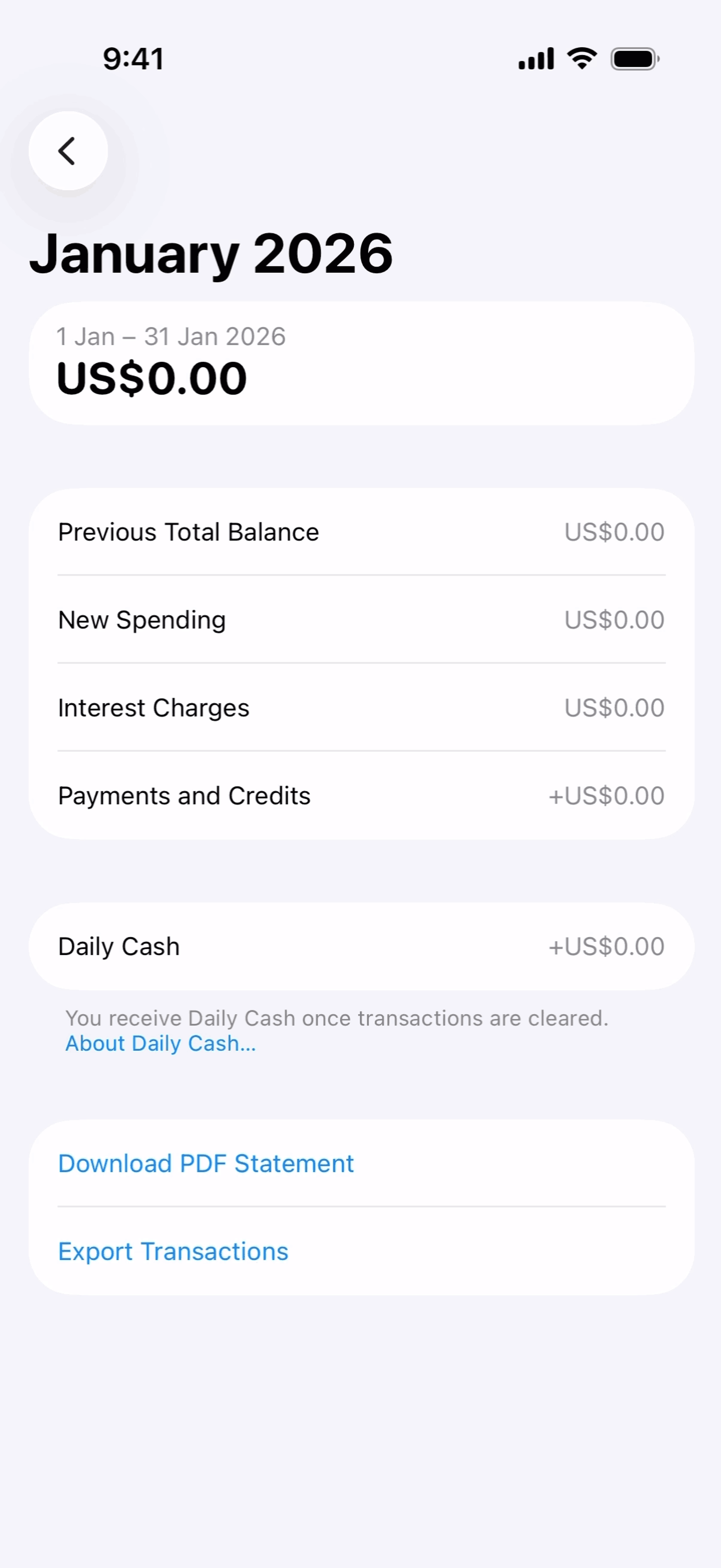 Apple Wallet iOS Finance interface screenshot 18