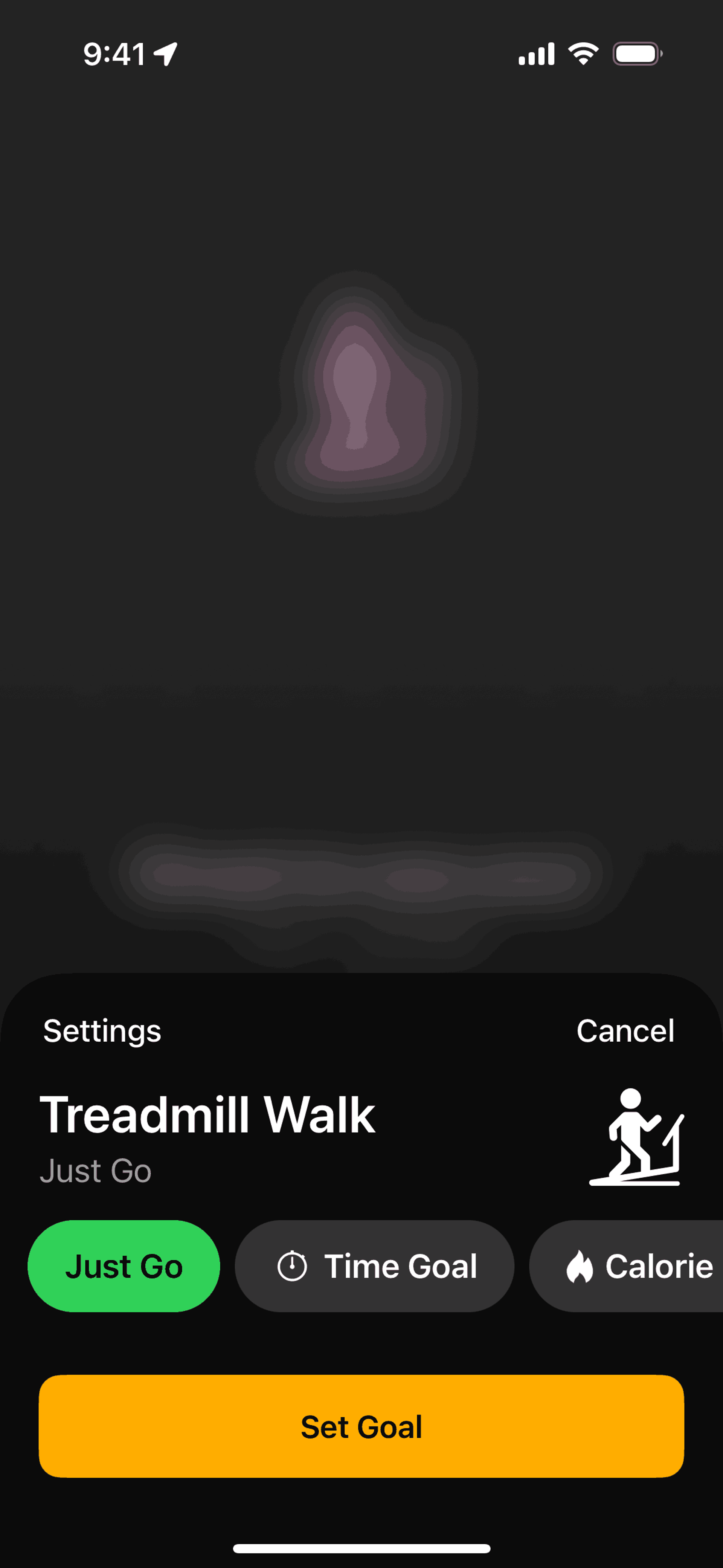 Any Distance iOS Health & Fitness interface screenshot 17