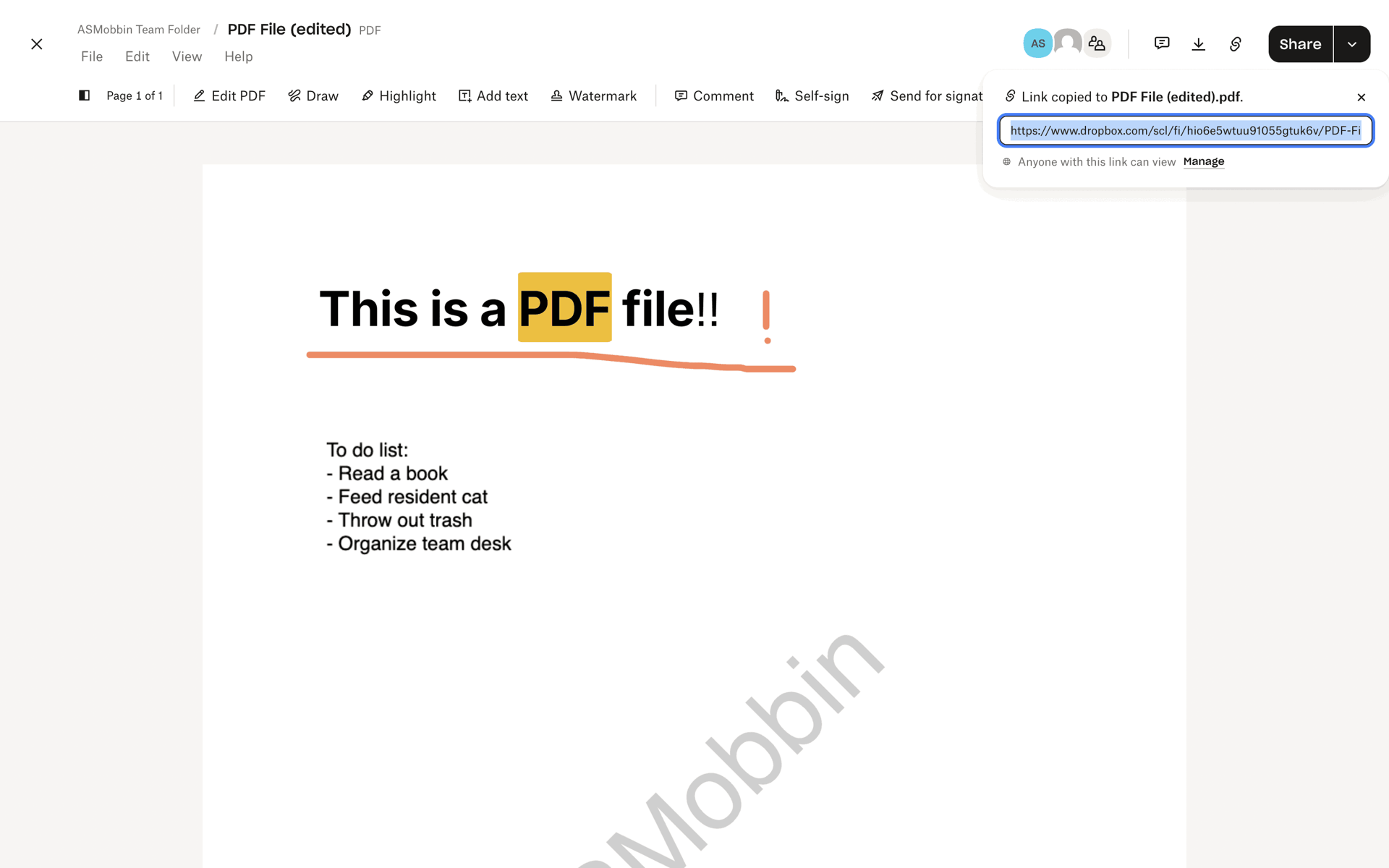 Dropbox Web Productivity interface screenshot 20