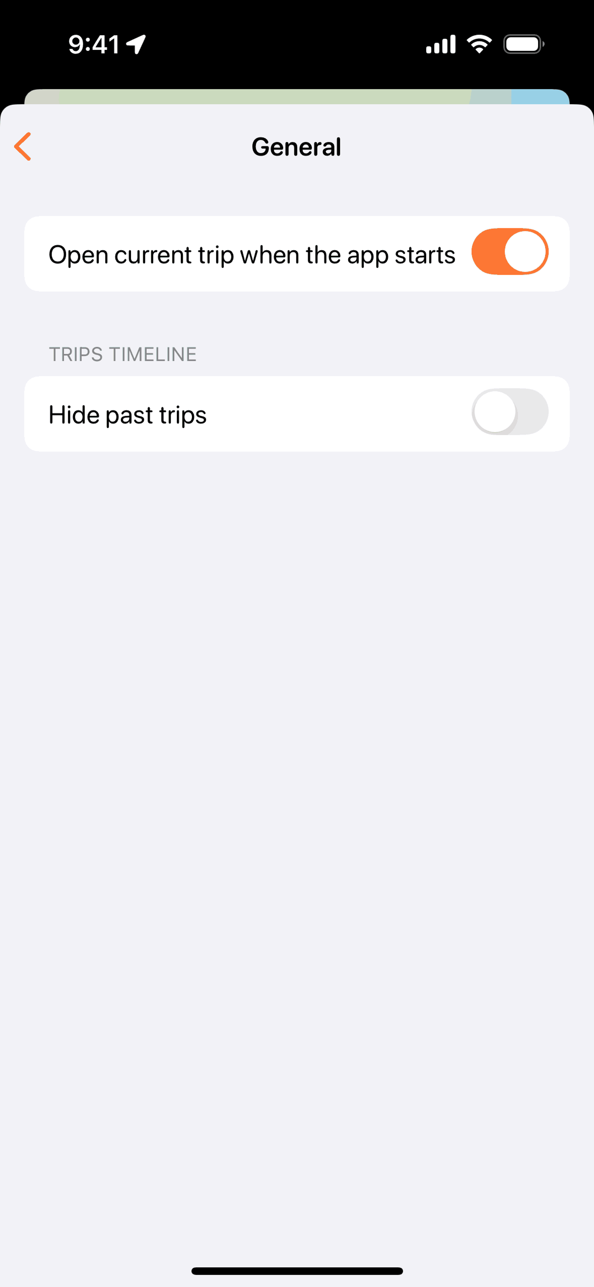 Tripsy iOS Travel & Transportation interface screenshot 13