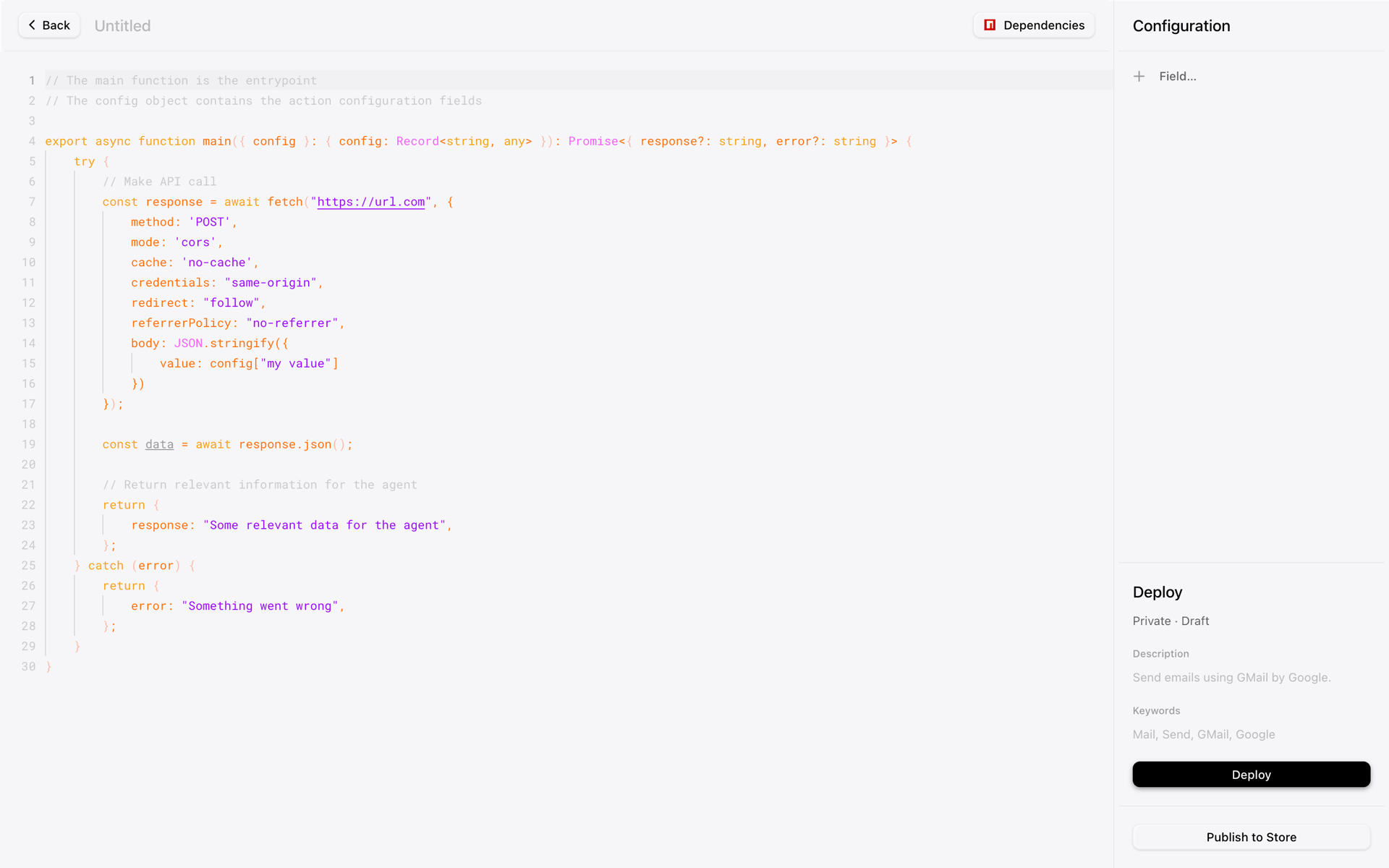 Lemni Web Business interface screenshot 24
