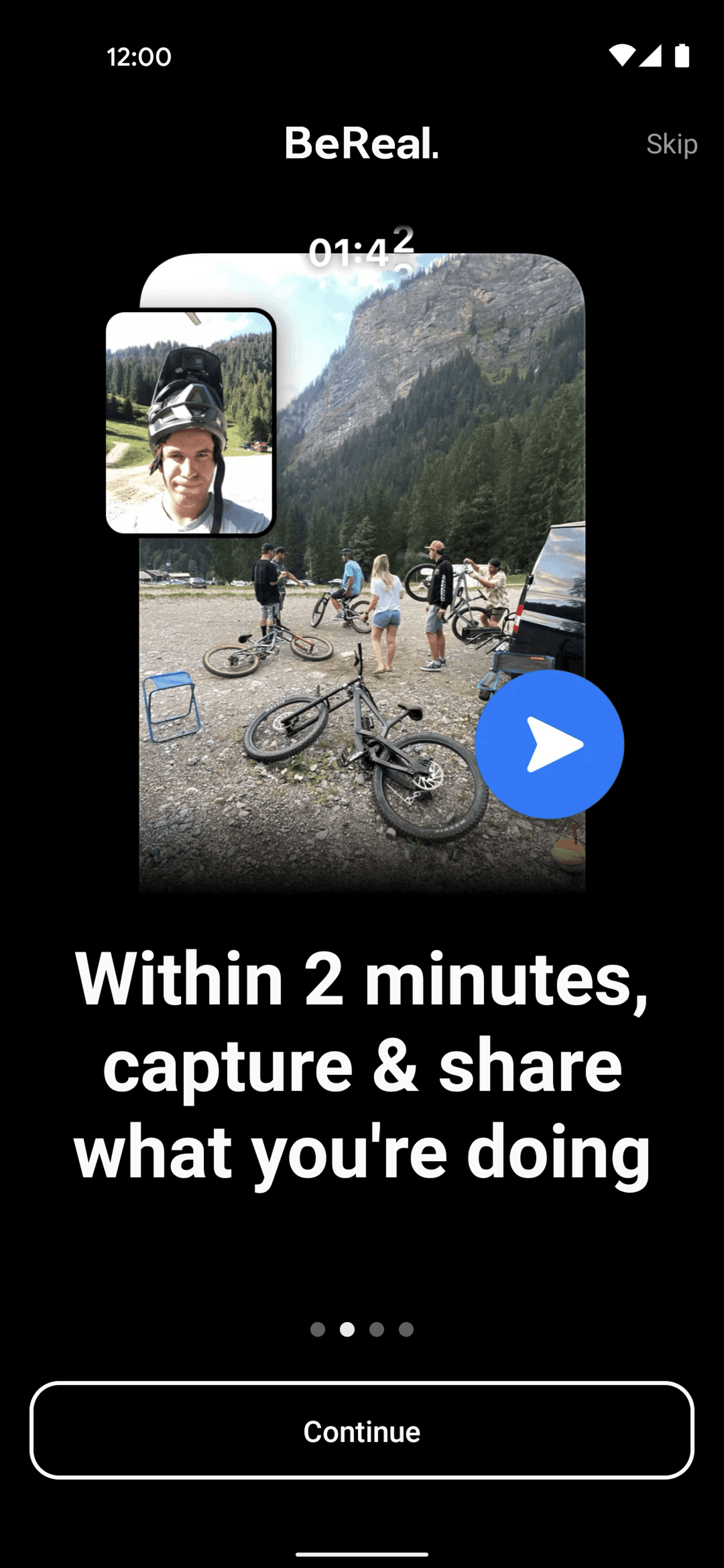 BeReal. Android Social Networking interface screenshot 3