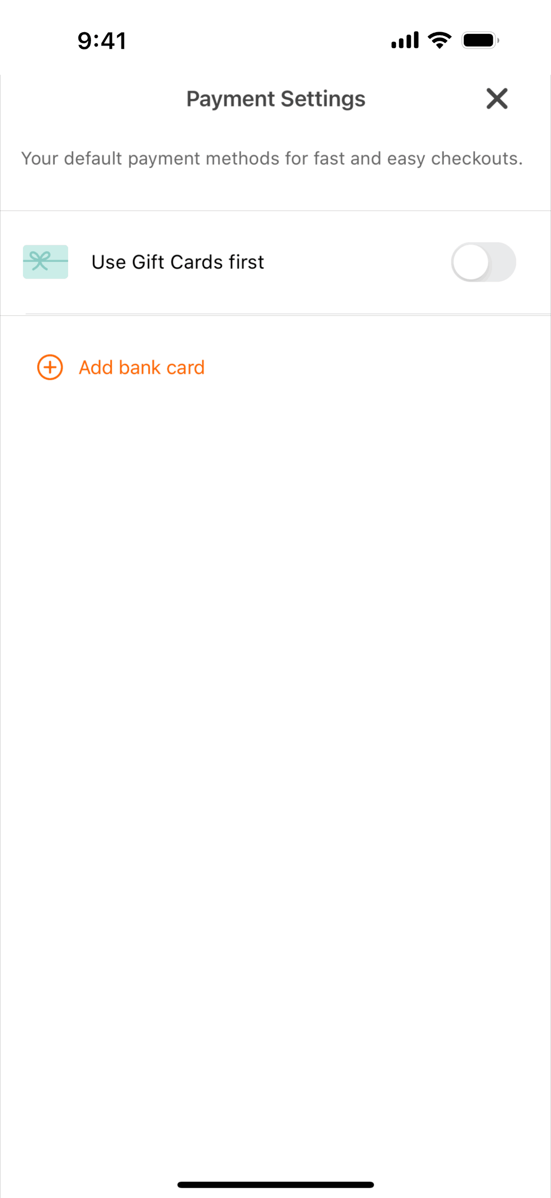 Everyday Rewards iOS Shopping interface screenshot 6